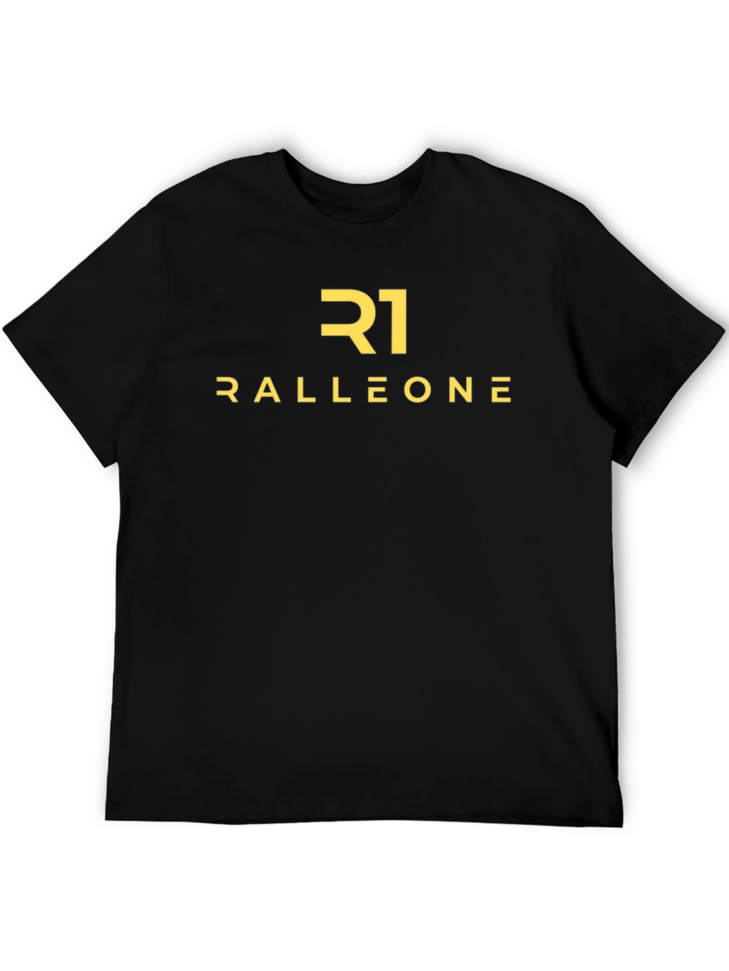 Ralleone R1 Black Graphic Tee - Mens
