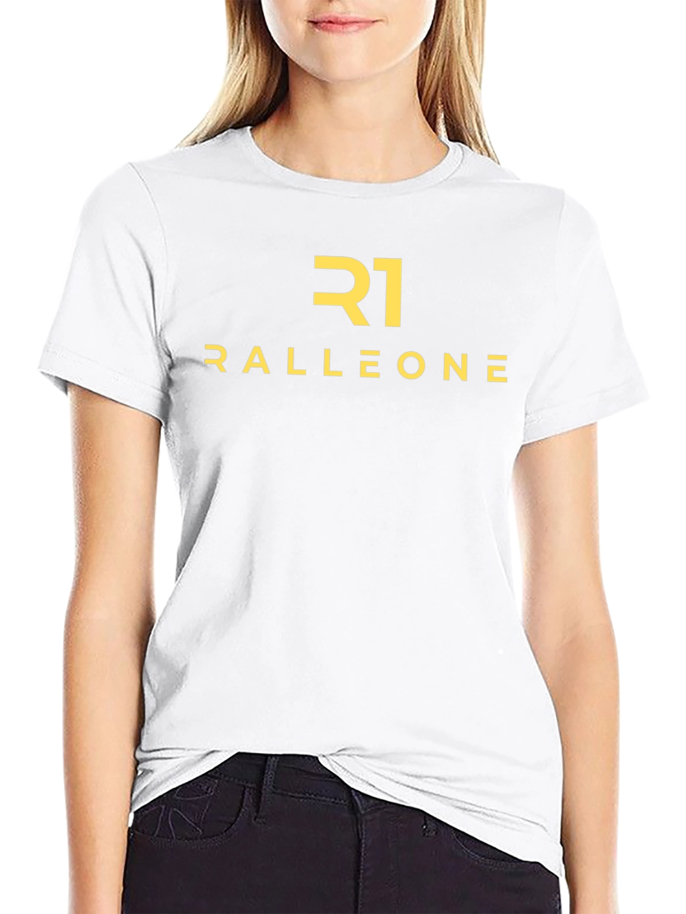 Ralleone R1 Black Graphic Tee - Mens