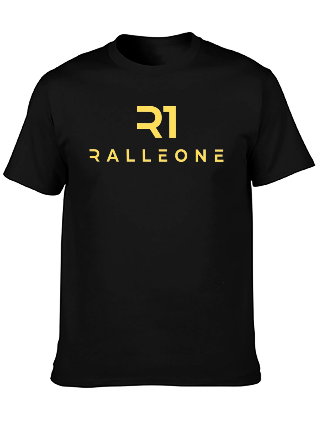Ralleone R1 Black Graphic Tee - Mens