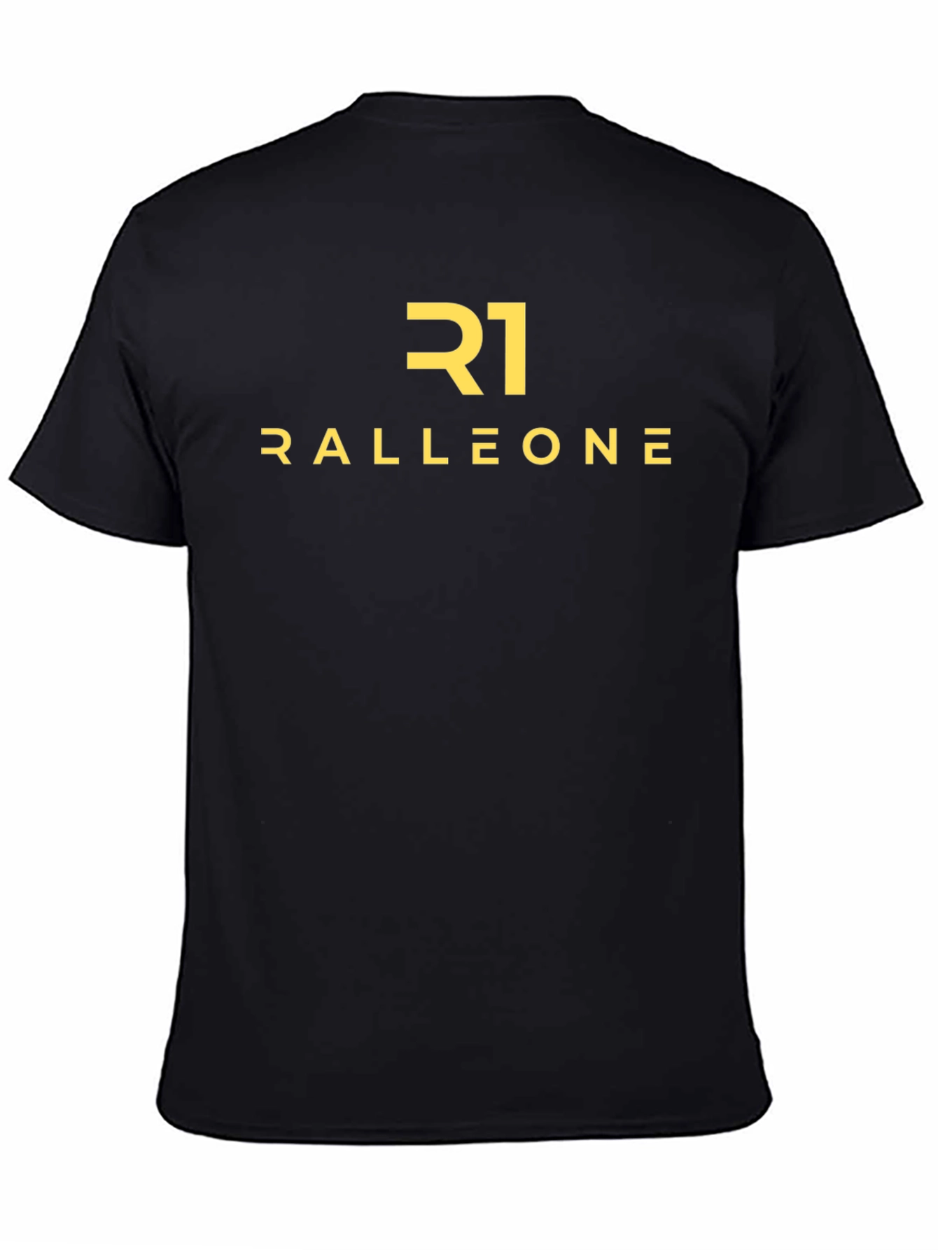 Ralleone R1 Black Graphic Tee - Mens