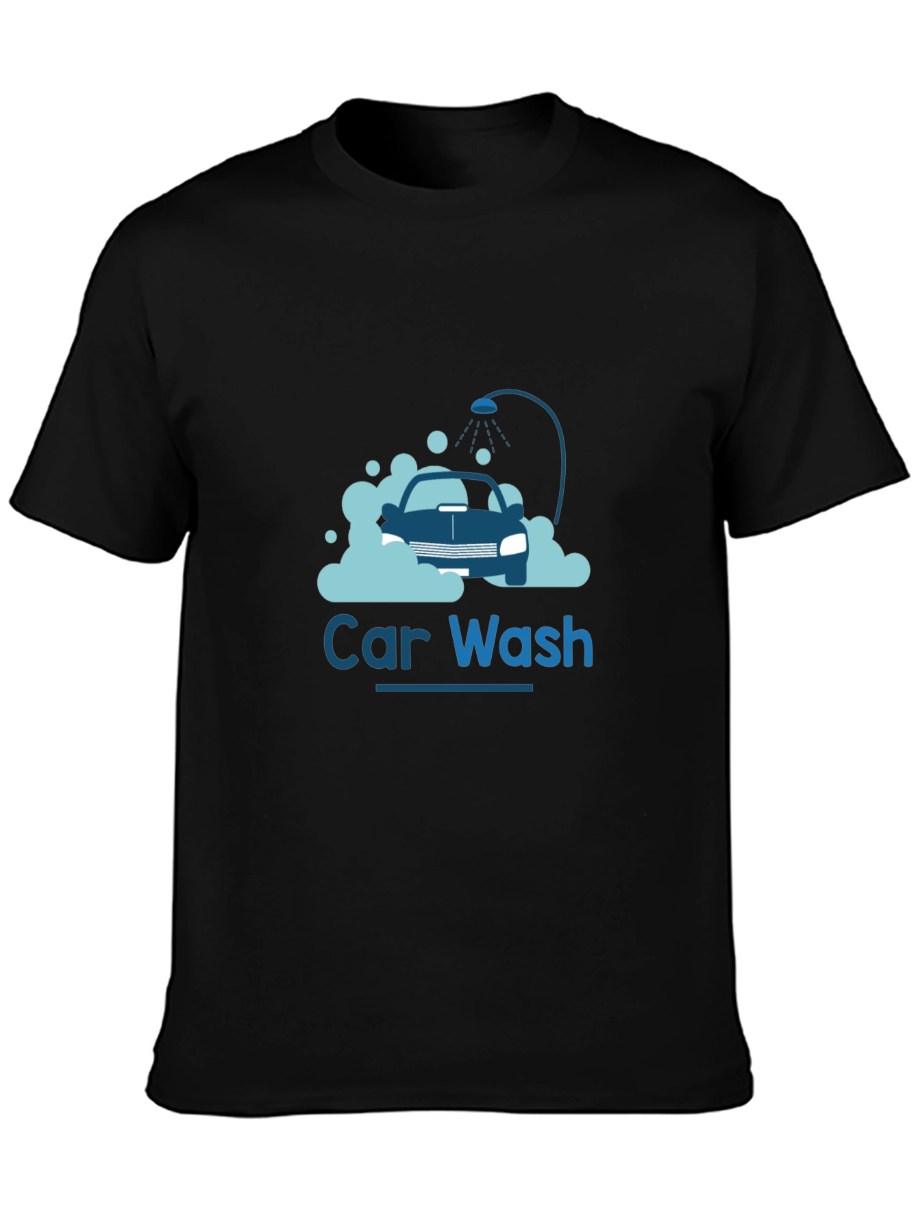 Car Wash Graphic Tee - Black