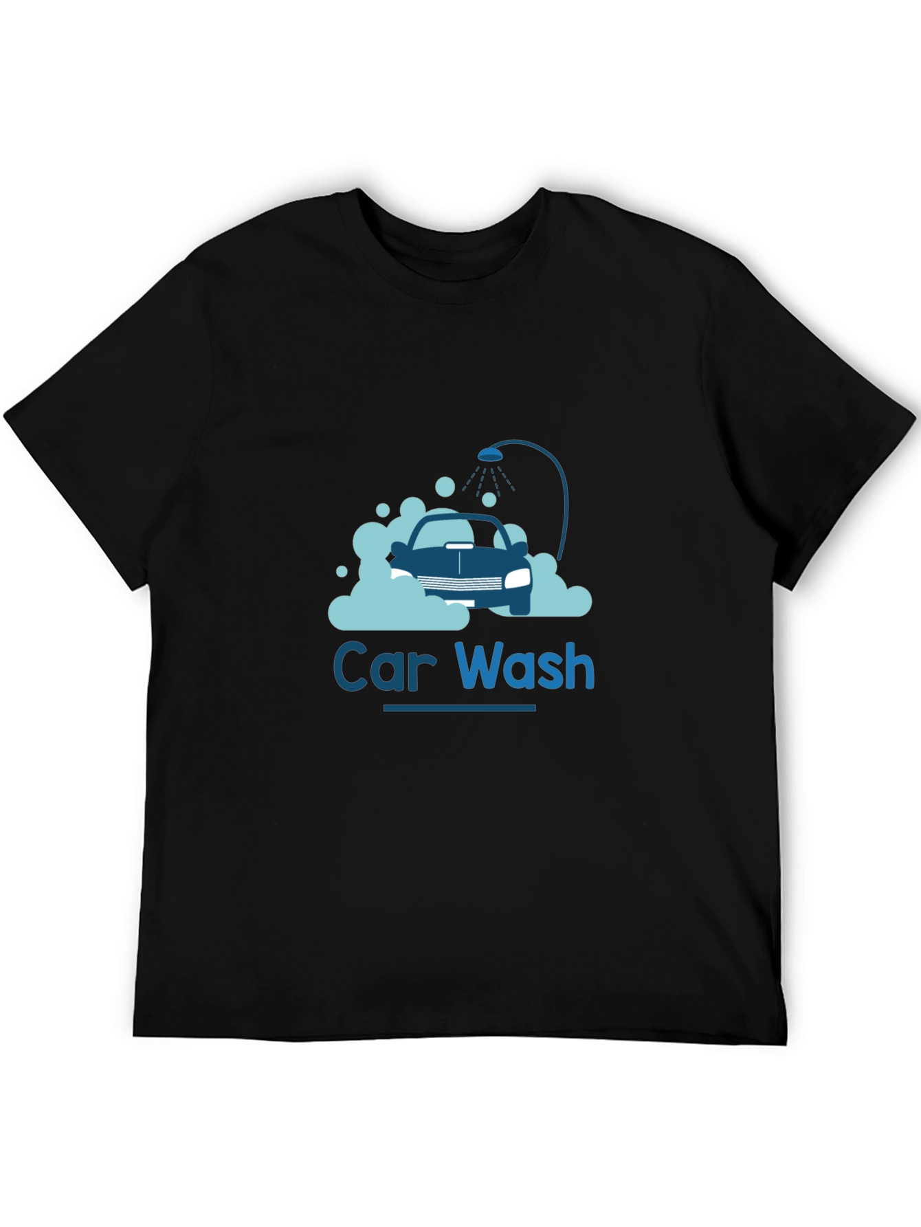 Car Wash Graphic Tee - Black