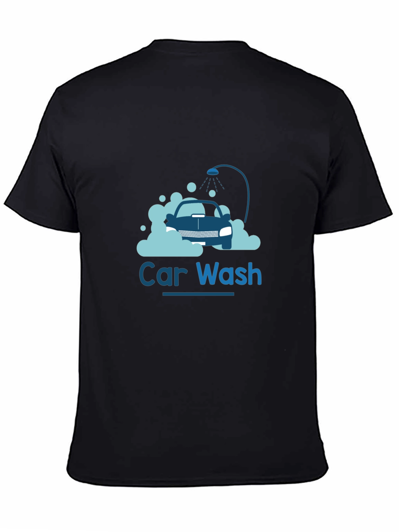 Car Wash Graphic Tee - Black
