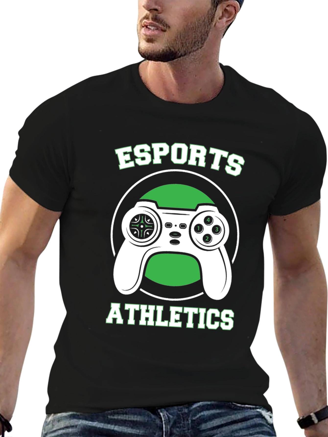 Esports Athletics Graphic T-Shirt - Gamer Style Tee