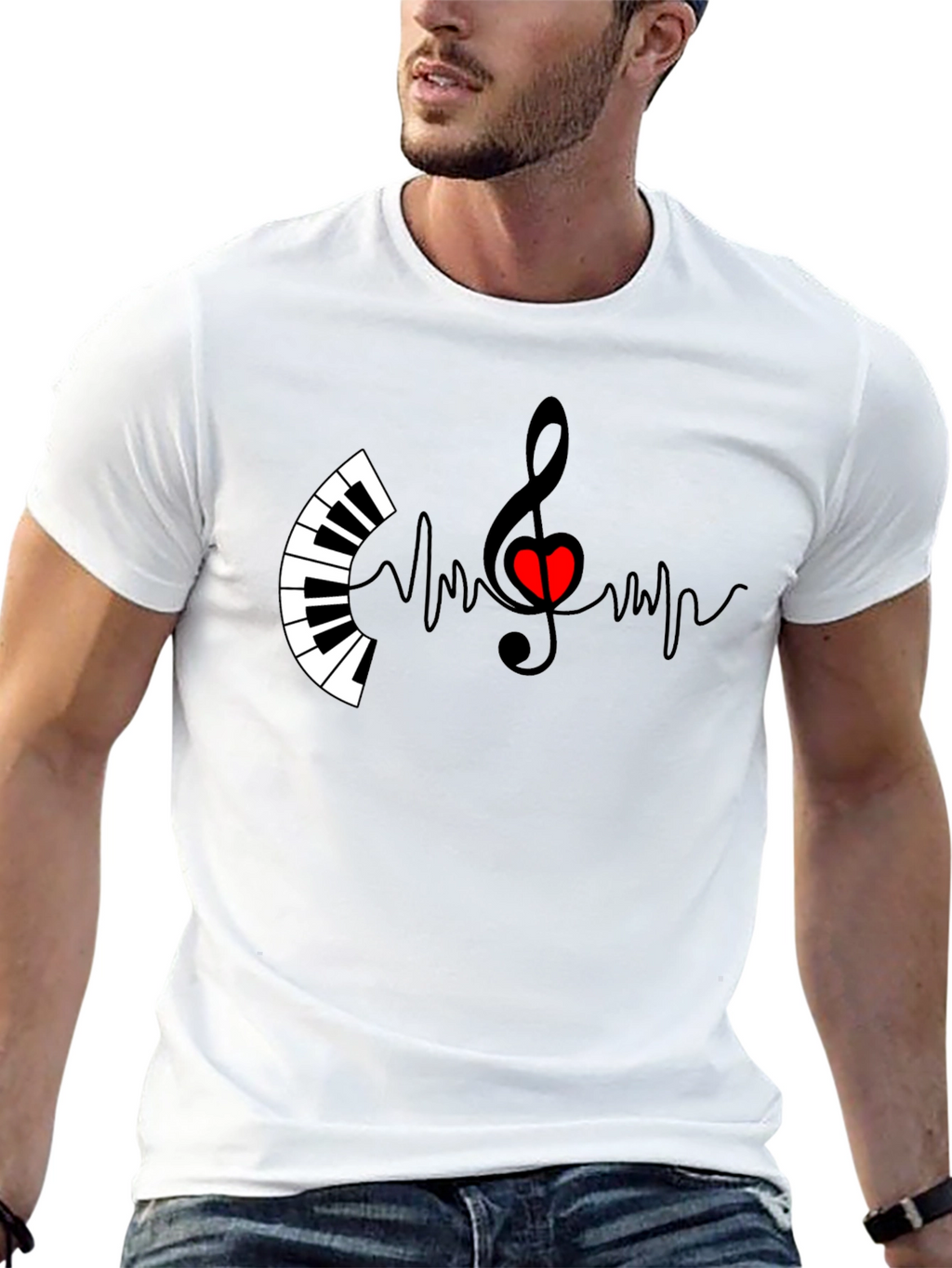Musical Heartbeat T-Shirt