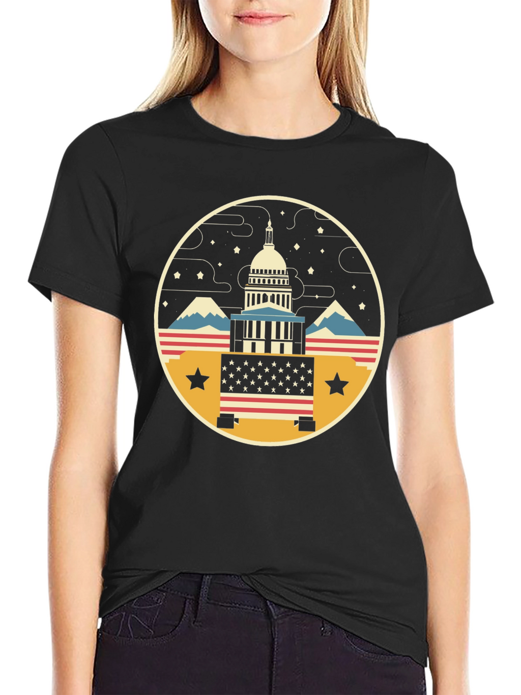 Patriotic Capitol T-Shirt