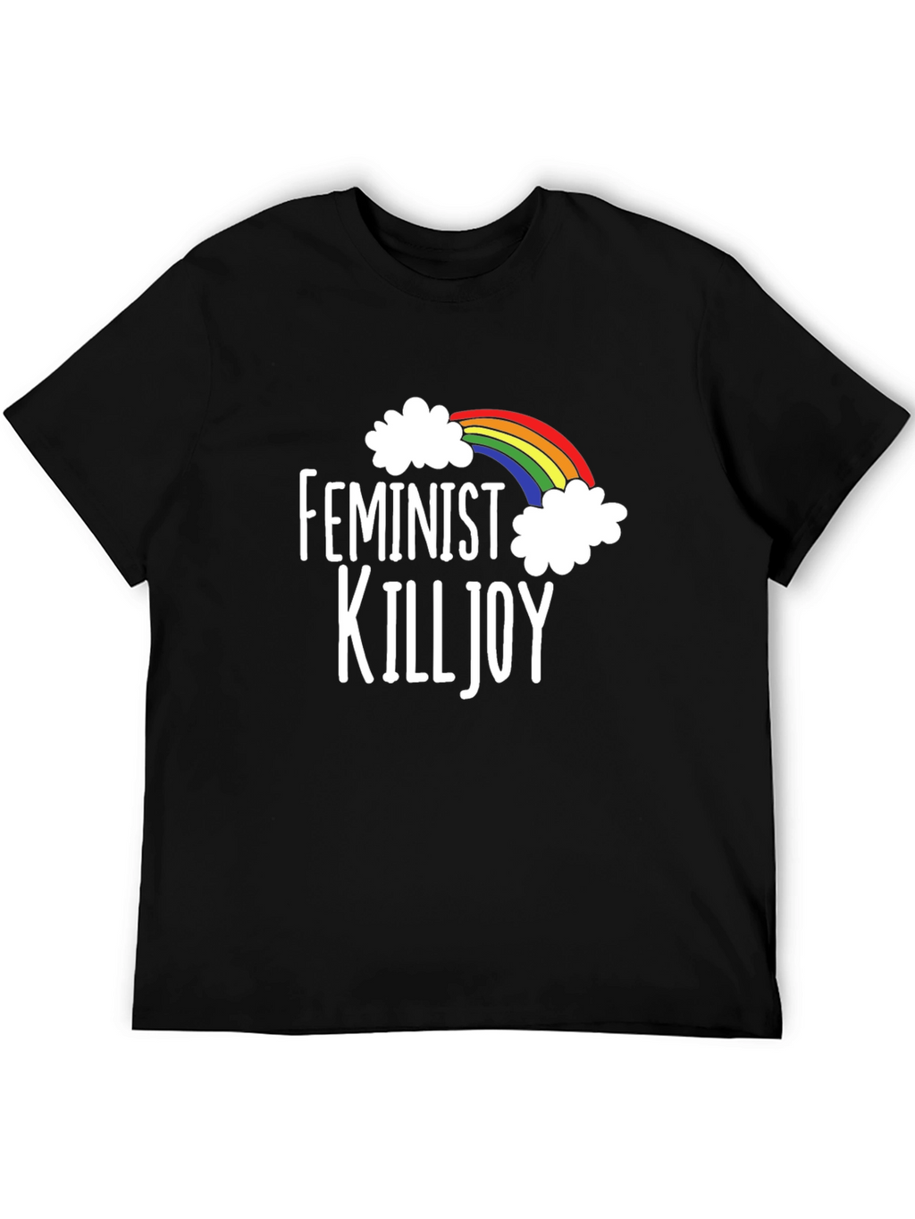 Feminist Killjoy Rainbow Graphic T-Shirt