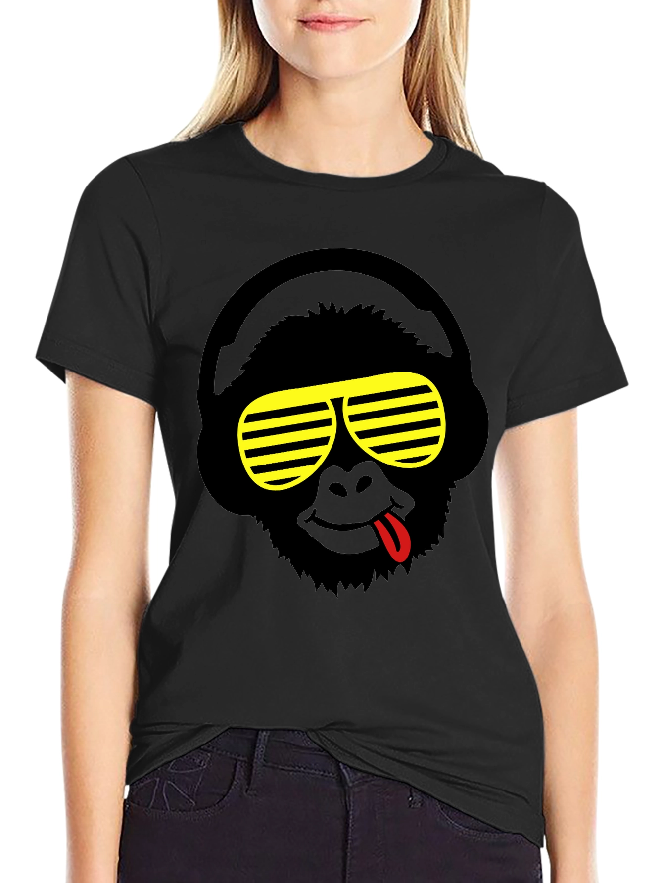 Cool Ape Tee - Funny Gorilla with Sunglasses T-Shirt