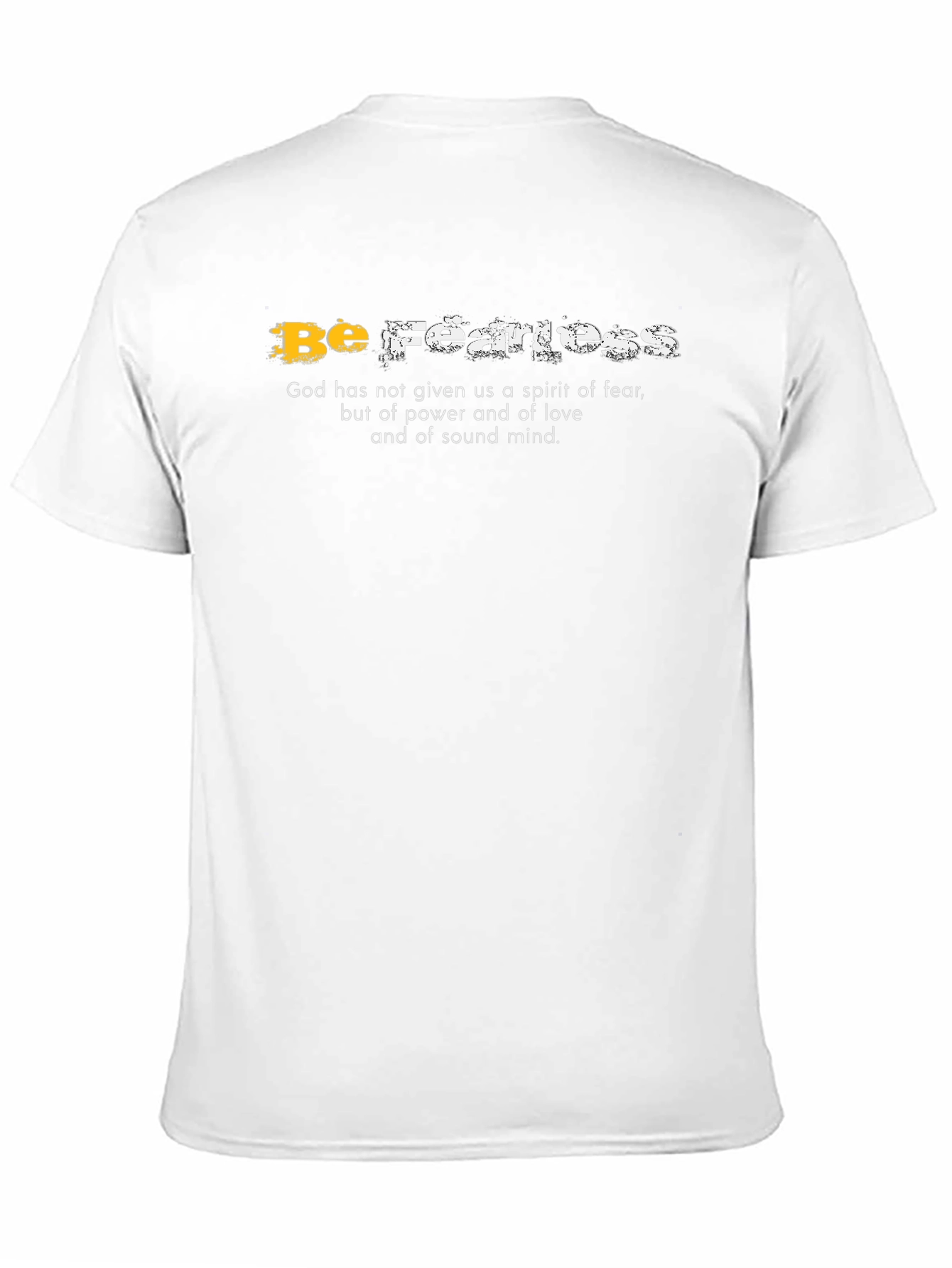 Be Fearless Christian T-Shirt - Religious Apparel
