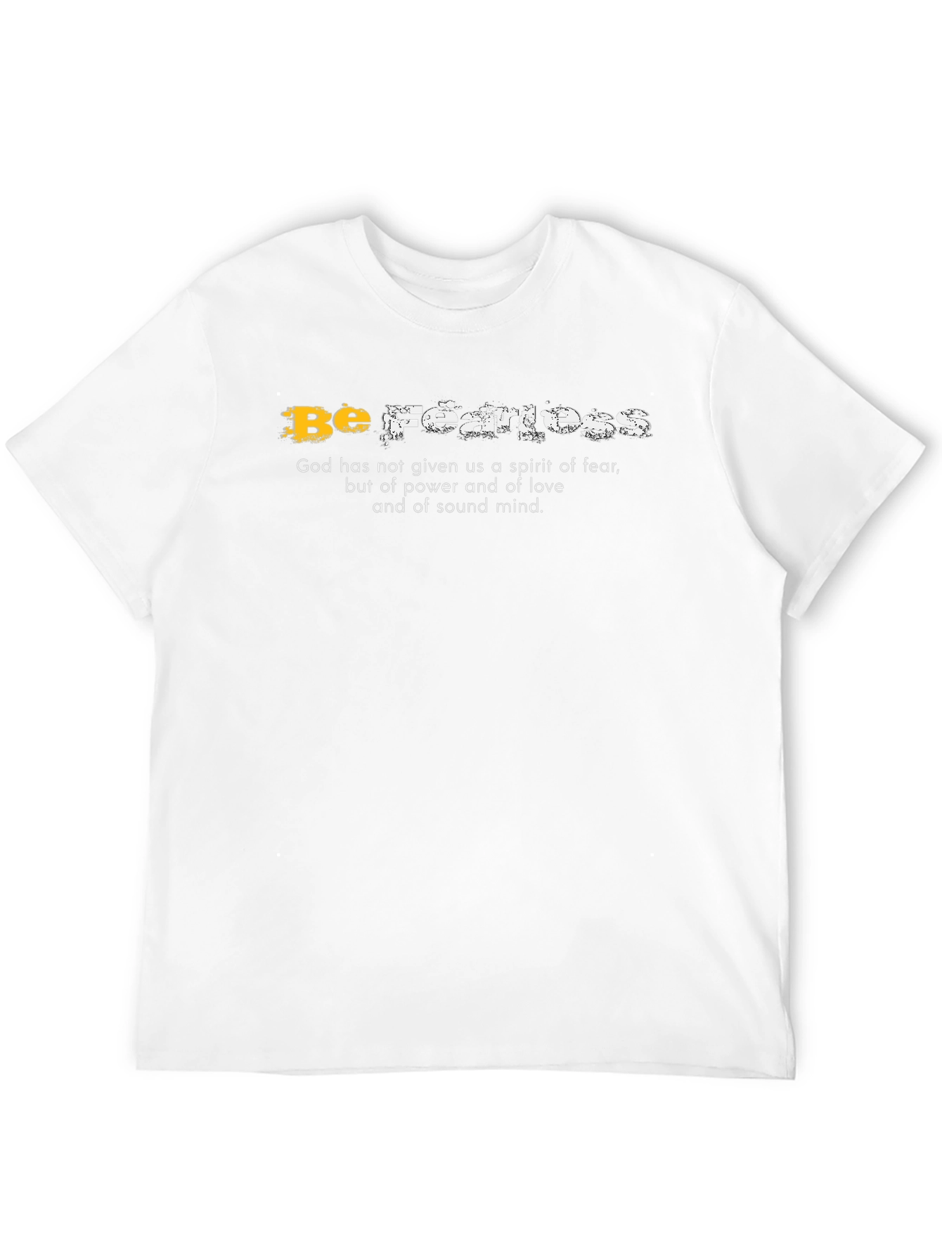 Be Fearless Christian T-Shirt - Religious Apparel