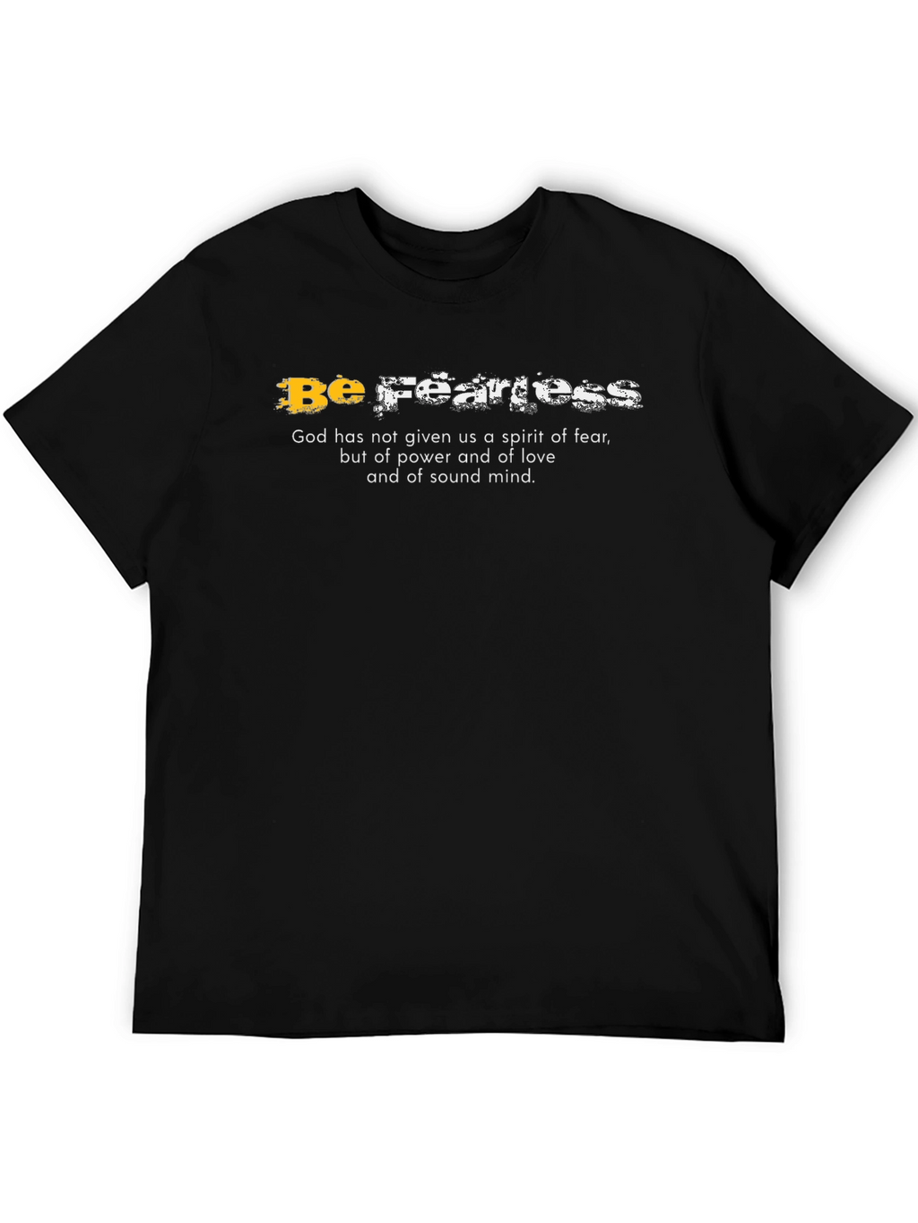 Be Fearless Christian T-Shirt - Religious Apparel