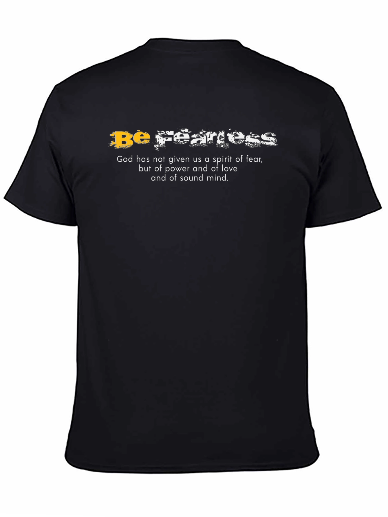 Be Fearless Christian T-Shirt - Religious Apparel
