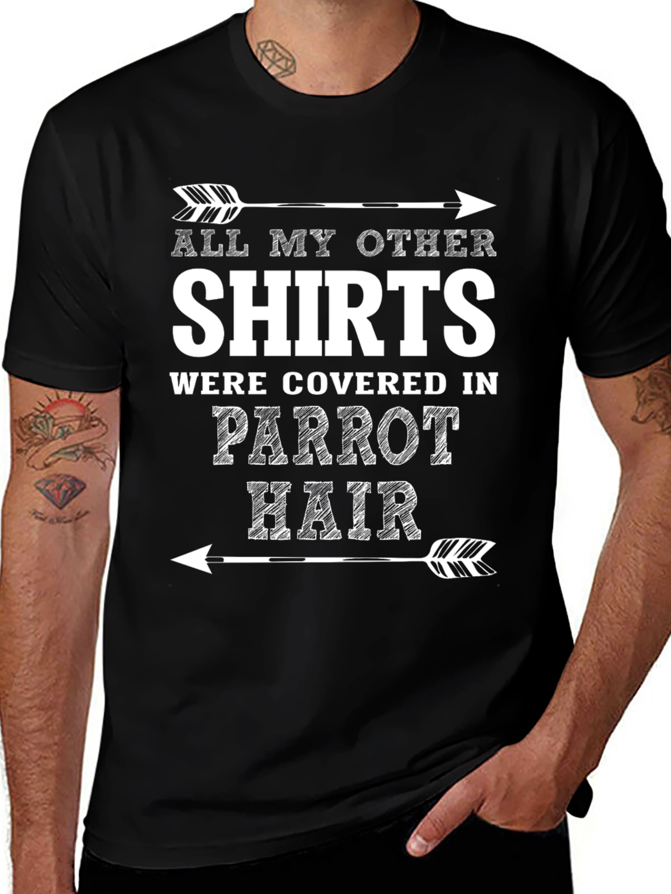 Parrot Hair T-Shirt