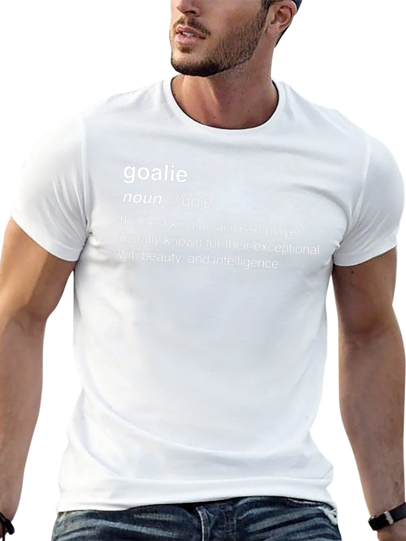 Lacrosse Goalie Definition T-Shirt