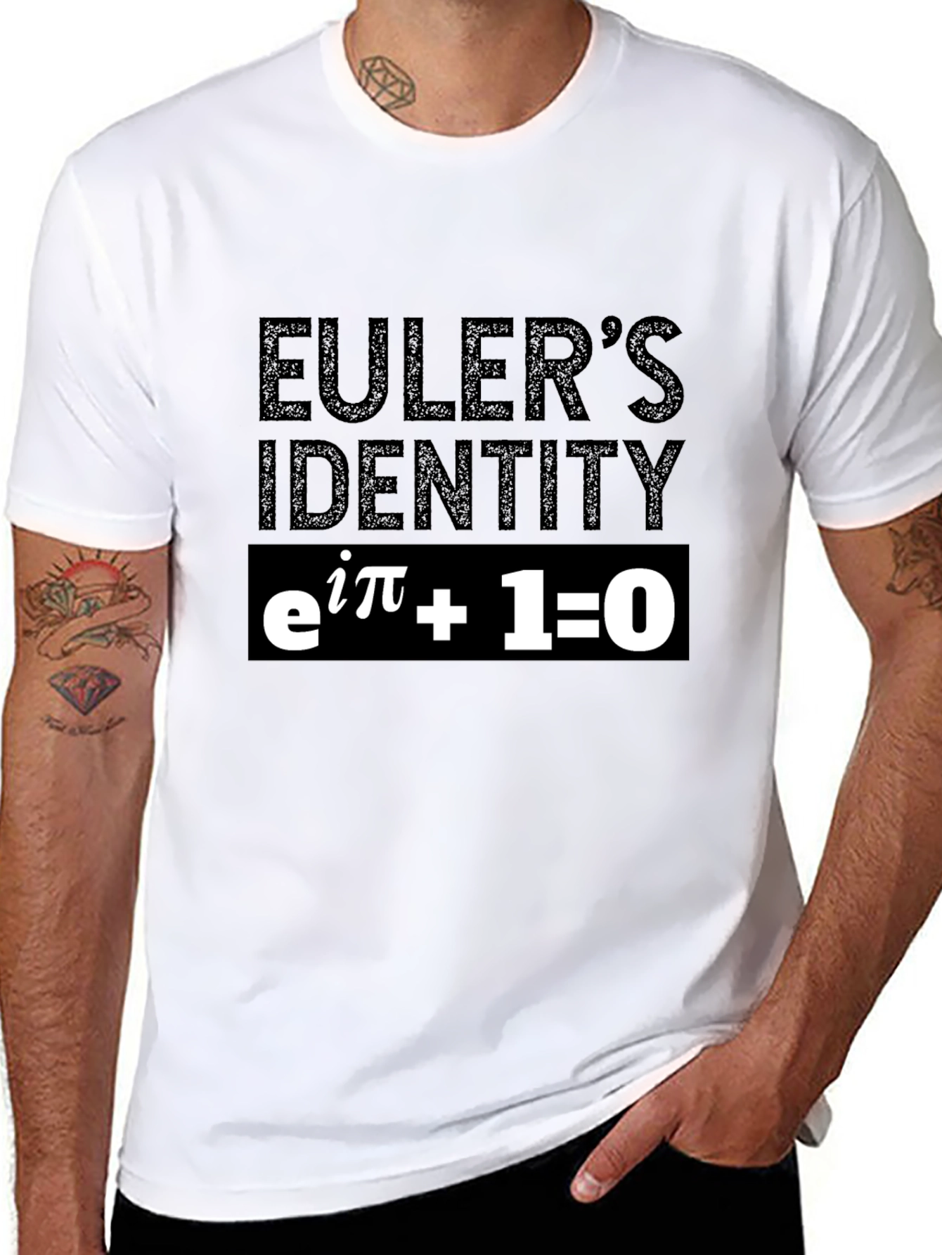 Eulers Identity T-Shirt - Math Equation Graphic Tee