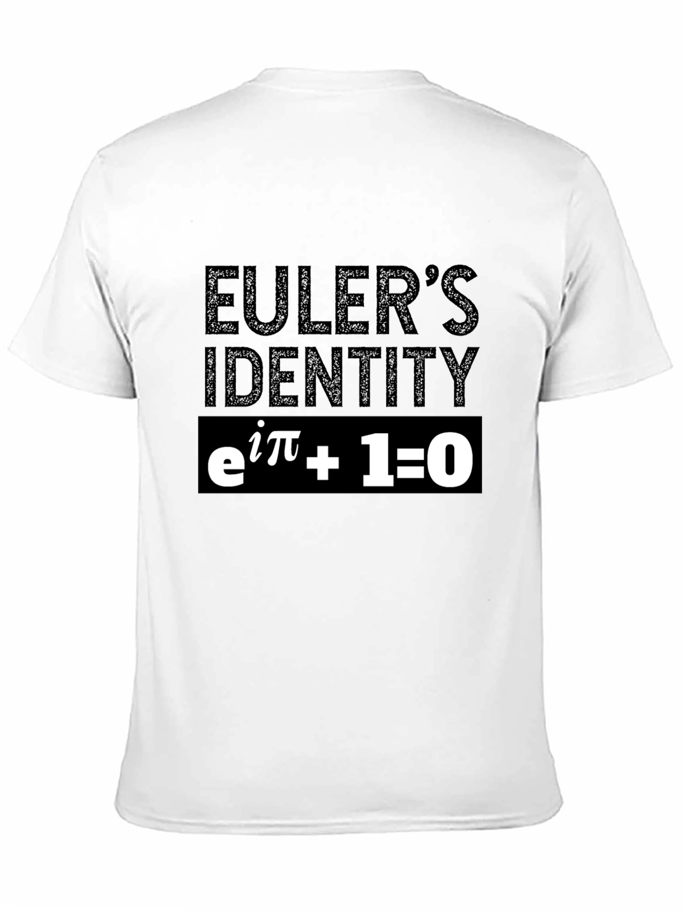 Eulers Identity T-Shirt - Math Equation Graphic Tee