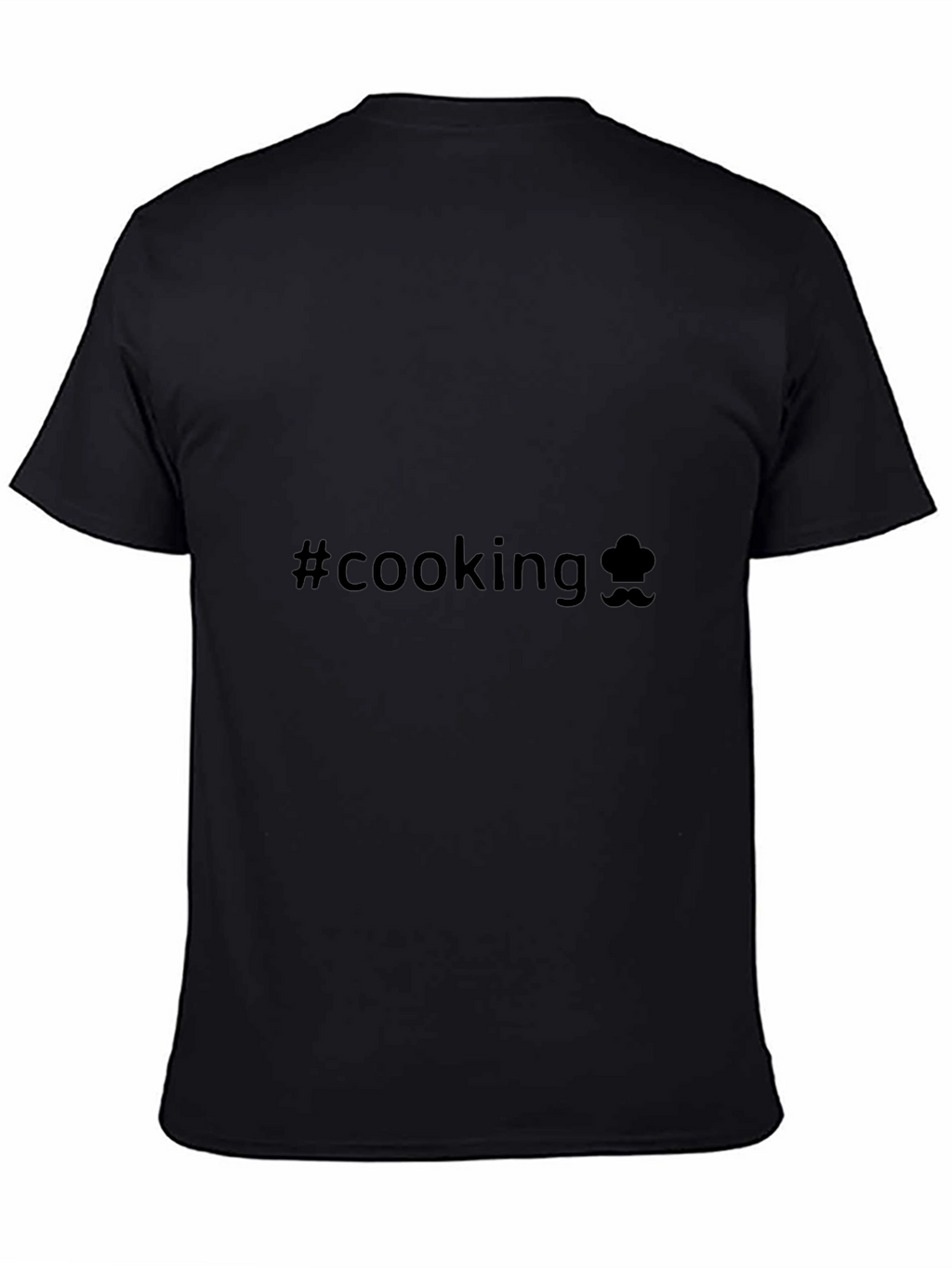 Cooking T-Shirt - Chef Hat and Mustache Graphic Tee