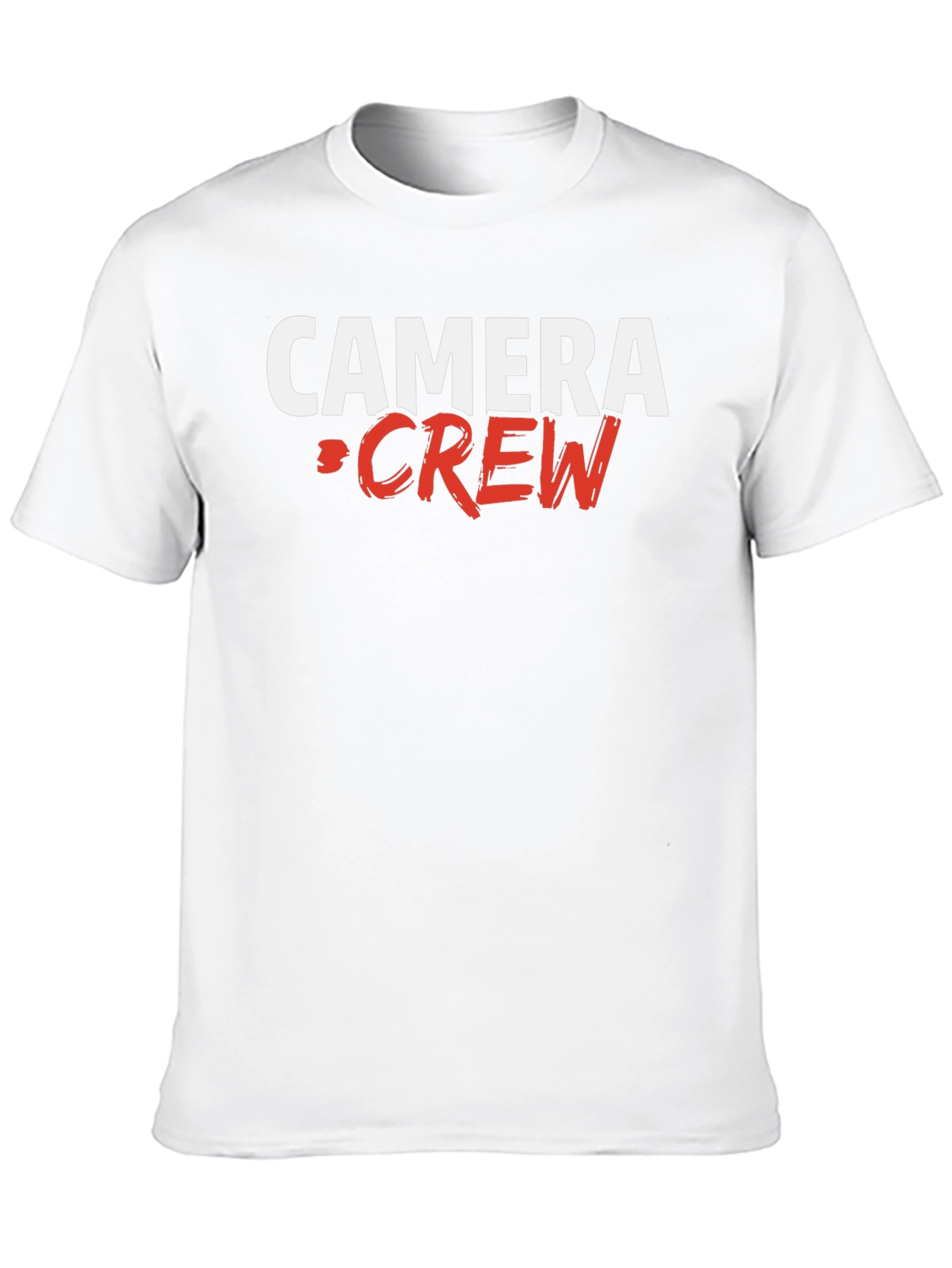Camera Crew Graphic T-Shirt - Black