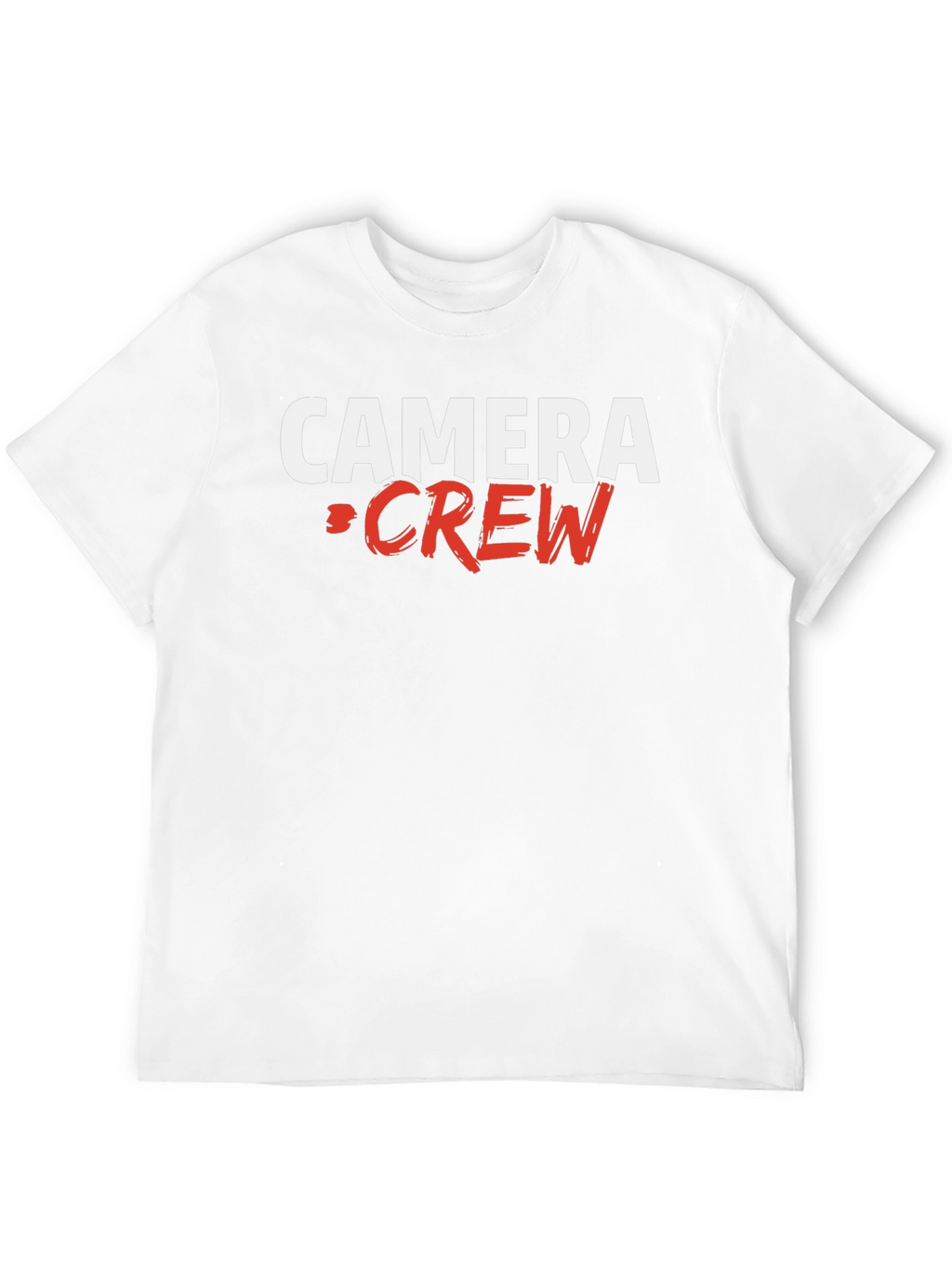 Camera Crew Graphic T-Shirt - Black