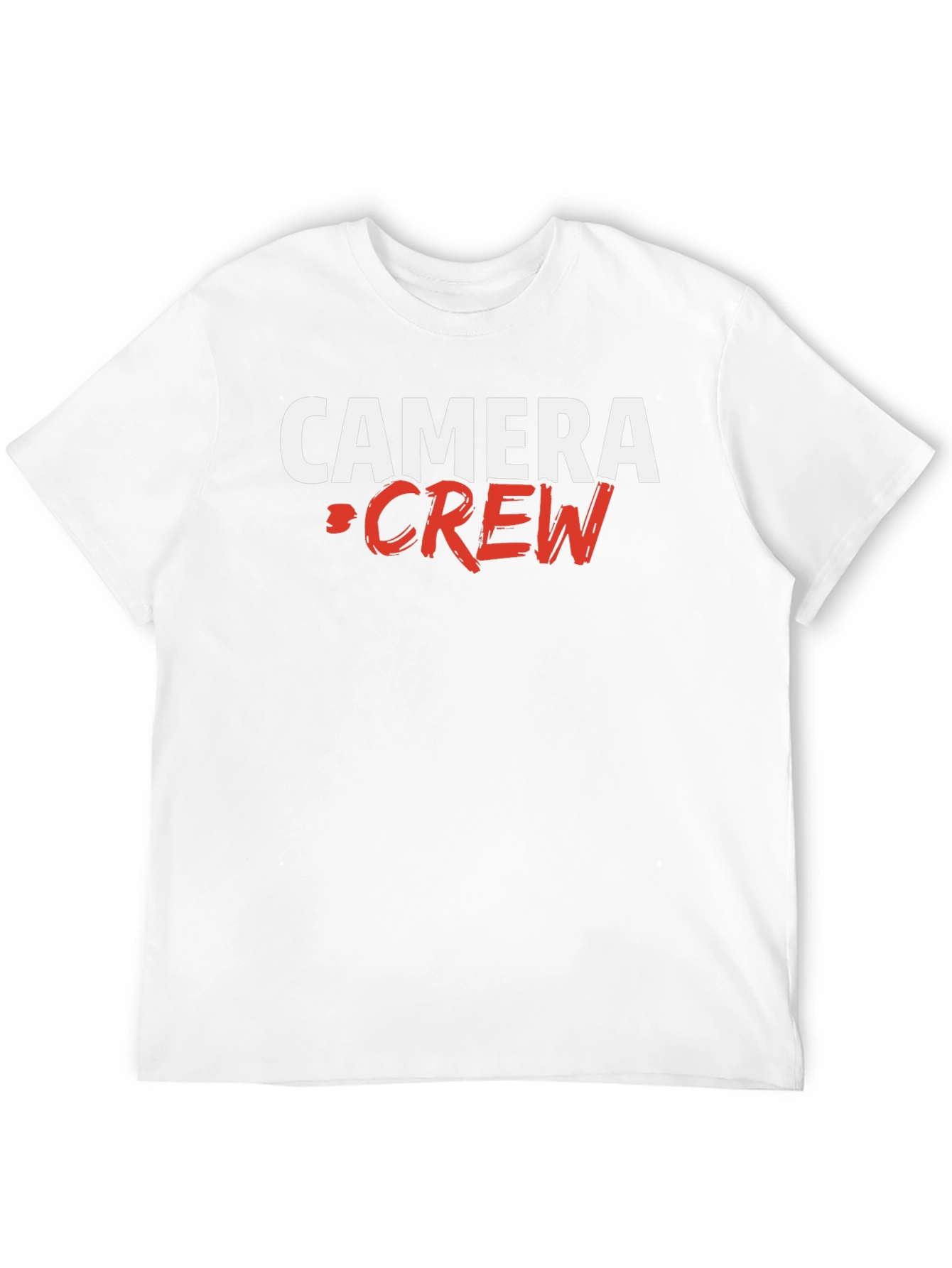 Camera Crew Graphic T-Shirt - Black