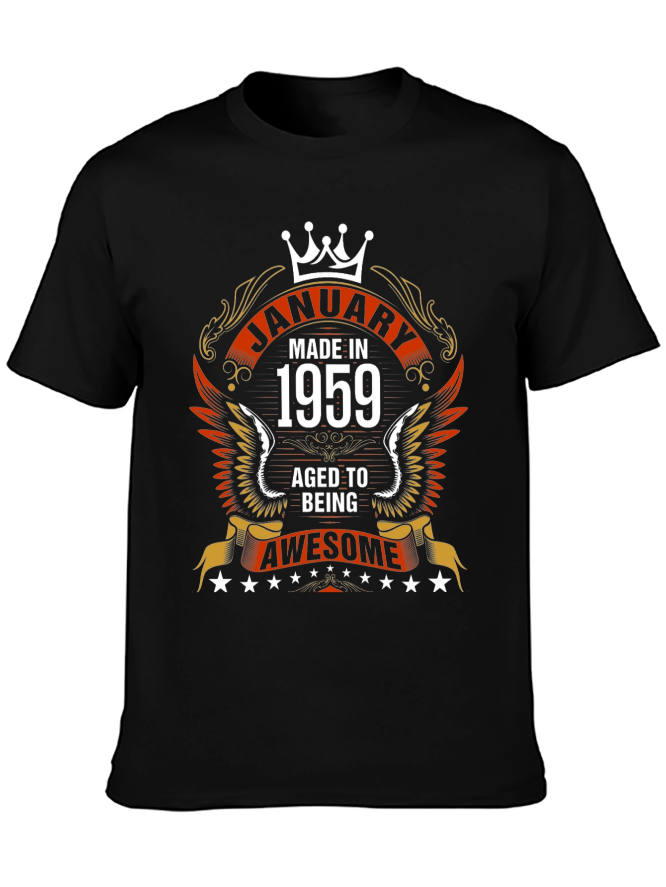 January 1959 Aged to Awesome Graphic Tee
