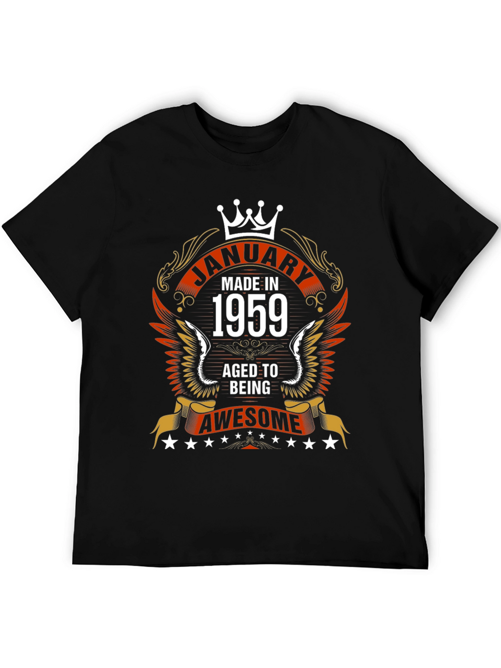 January 1959 Aged to Awesome Graphic Tee