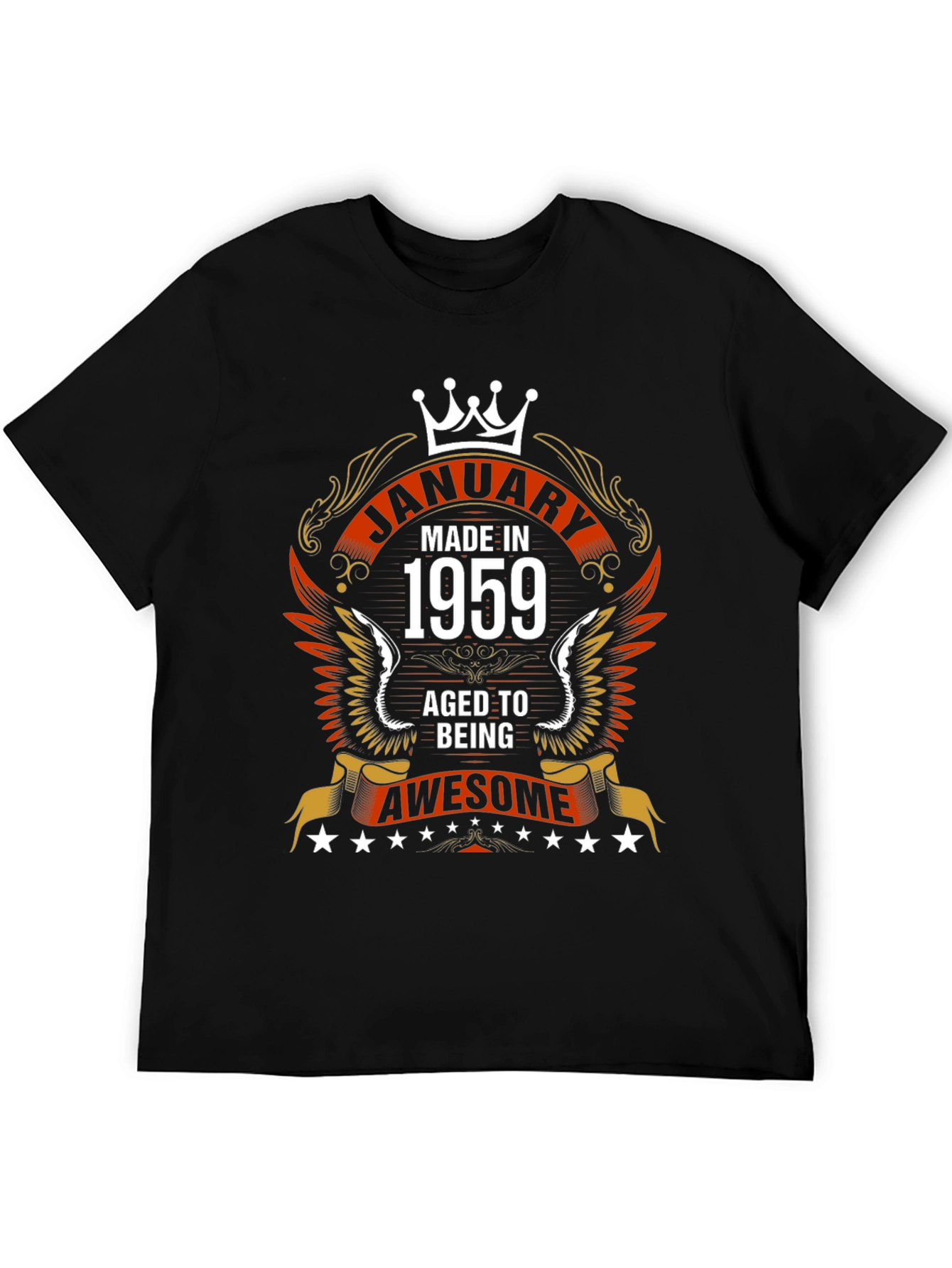 January 1959 Aged to Awesome Graphic Tee