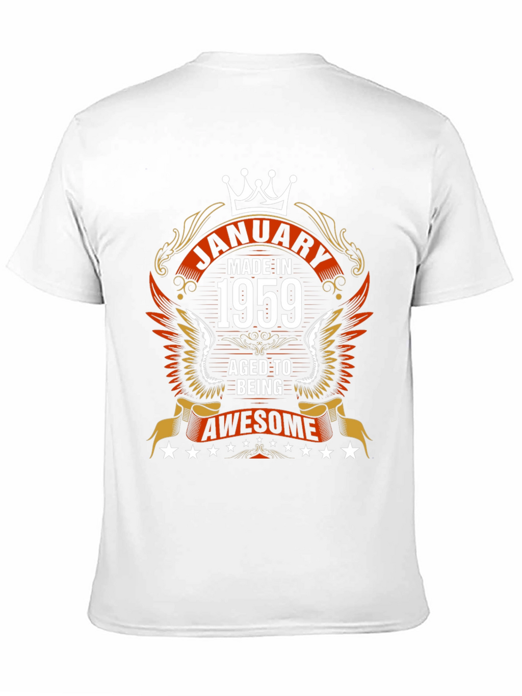 January 1959 Aged to Awesome Graphic Tee