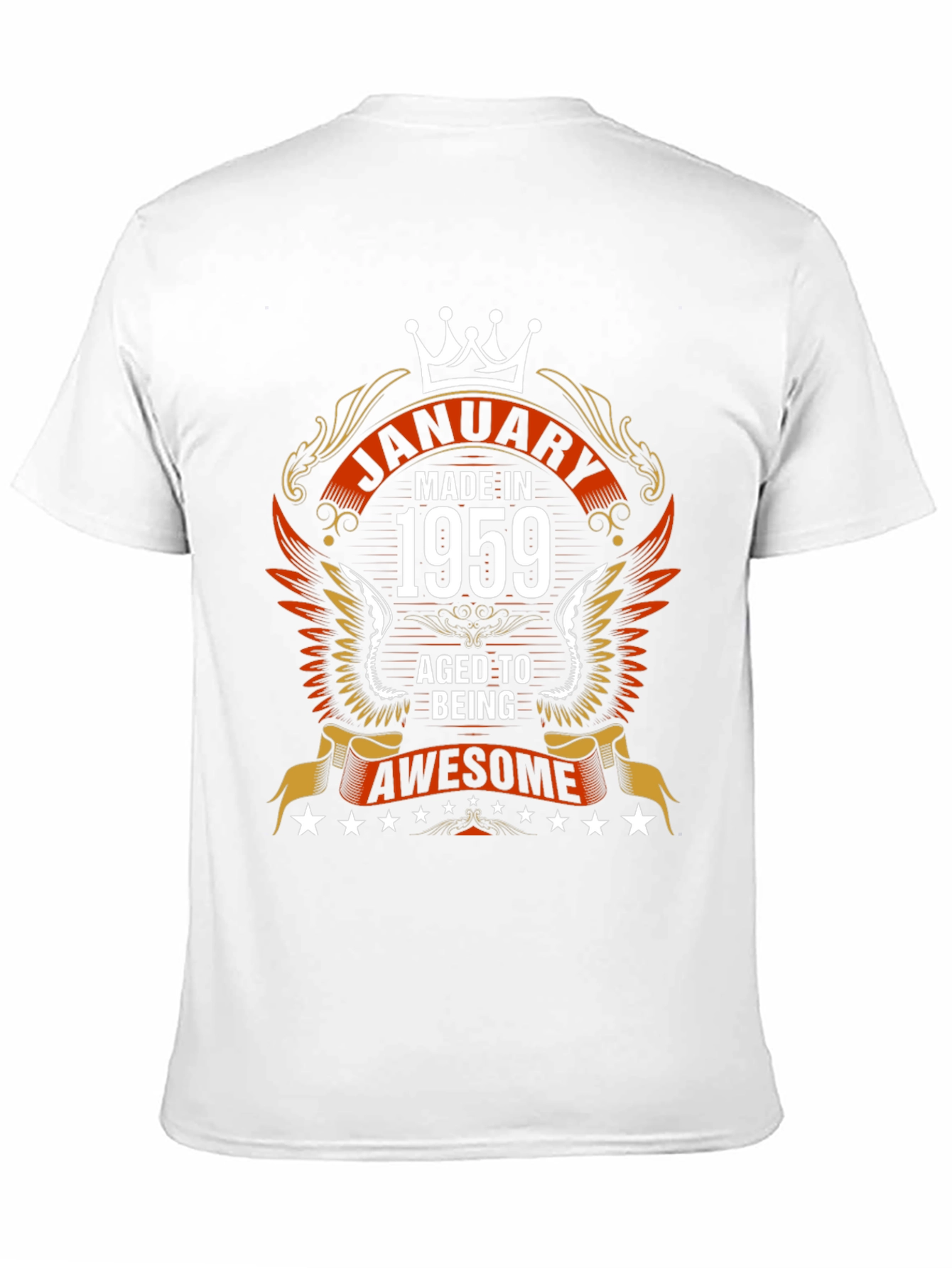 January 1959 Aged to Awesome Graphic Tee