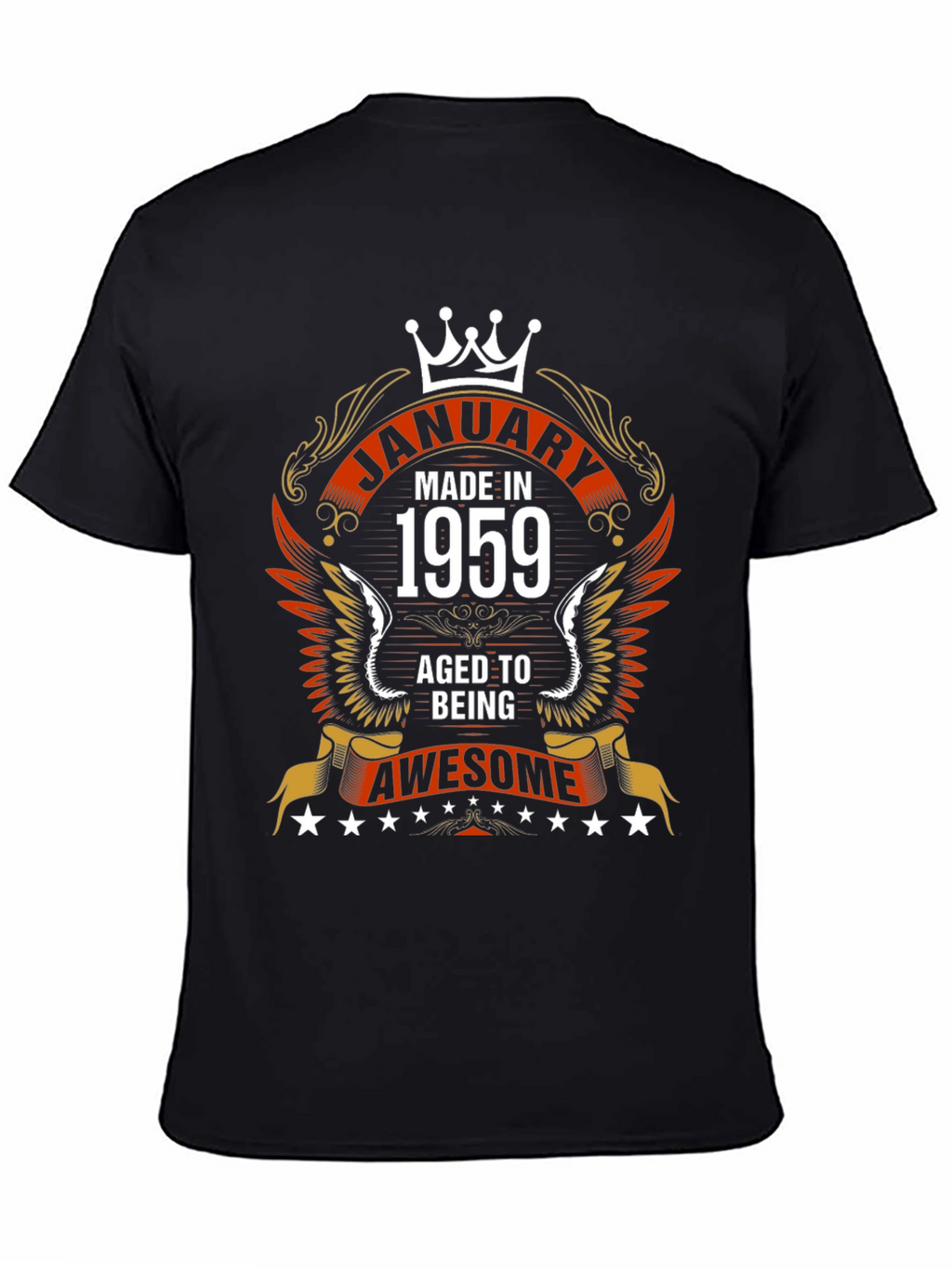 January 1959 Aged to Awesome Graphic Tee