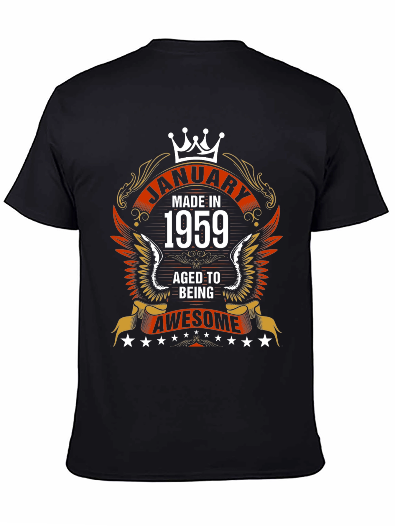 January 1959 Aged to Awesome Graphic Tee