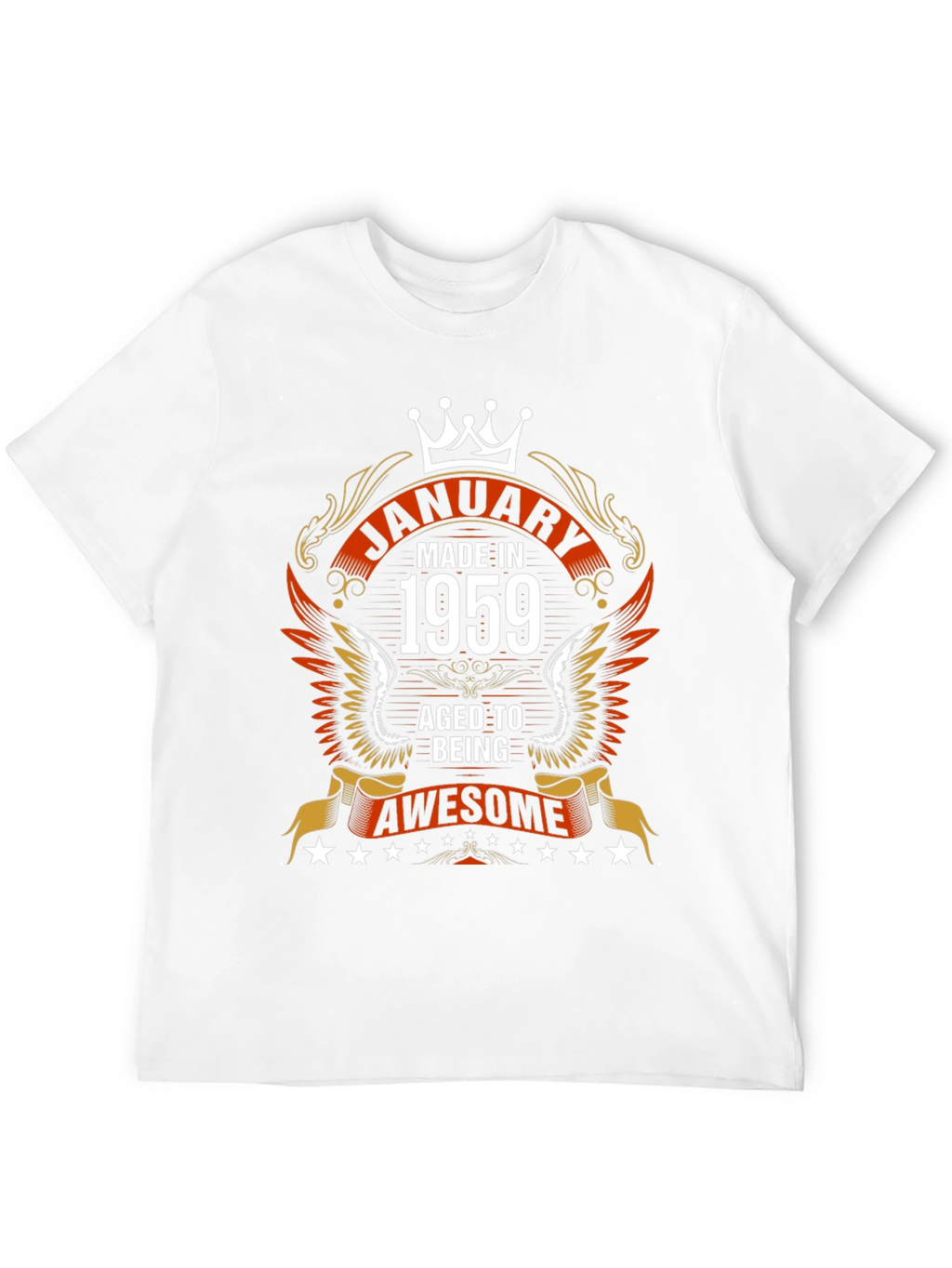 January 1959 Aged to Awesome Graphic Tee