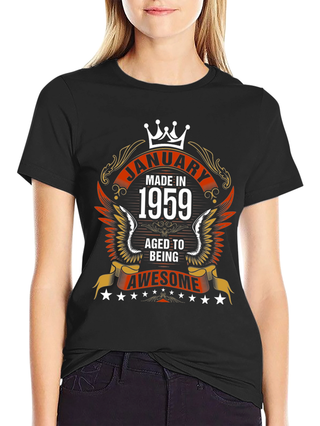 January 1959 Aged to Awesome Graphic Tee