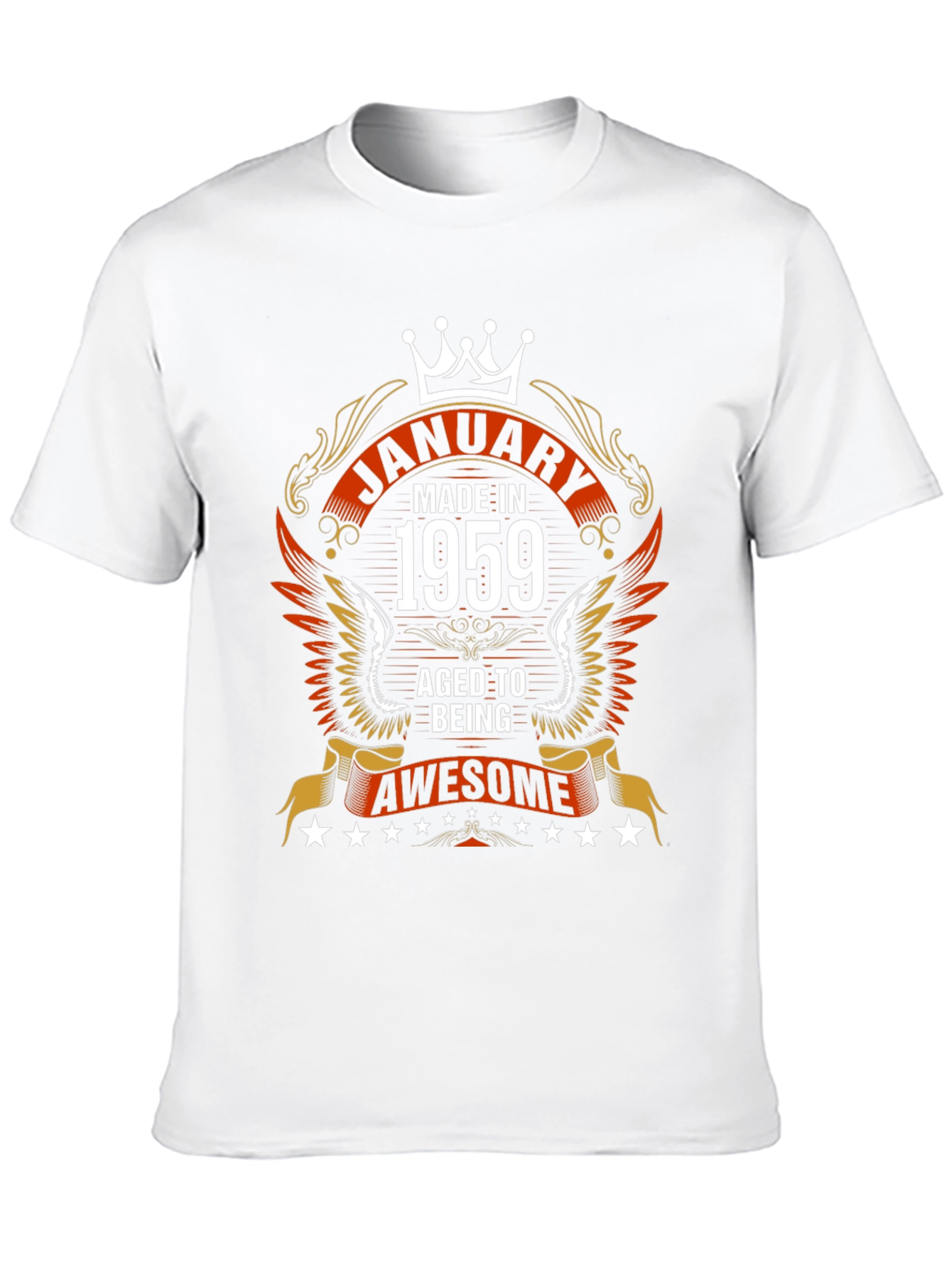 January 1959 Aged to Awesome Graphic Tee