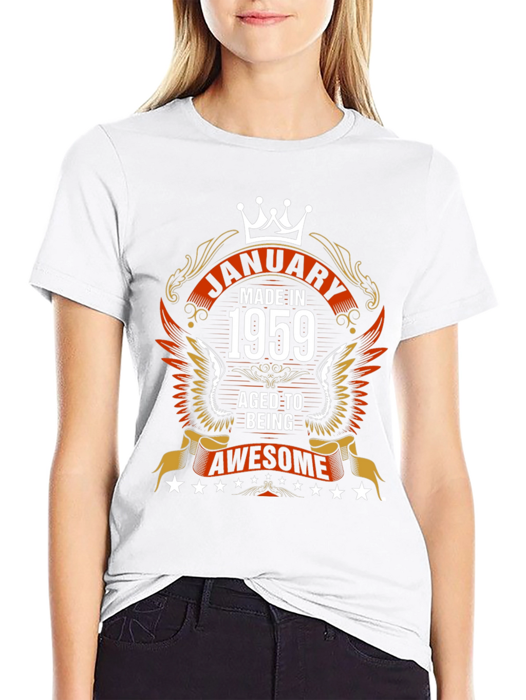 January 1959 Aged to Awesome Graphic Tee