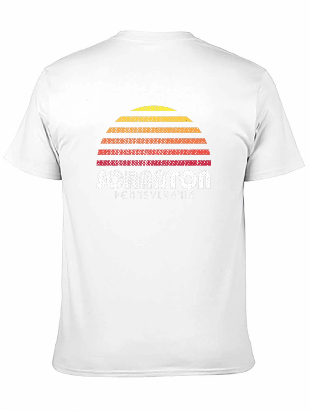 Scranton Pennsylvania Sunset Graphic Tee - Black