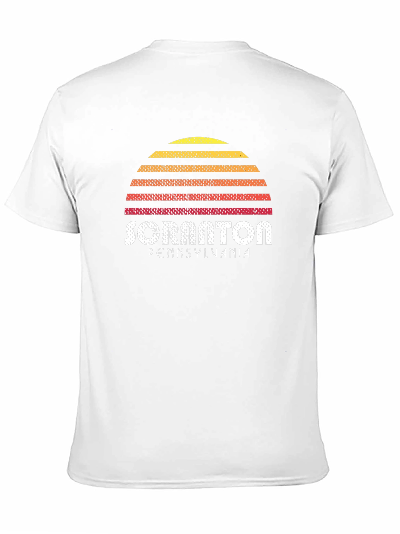 Scranton Pennsylvania Sunset Graphic Tee - Black
