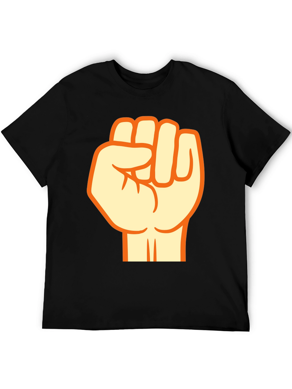 Fist Graphic Black T-Shirt - Empower Your Style