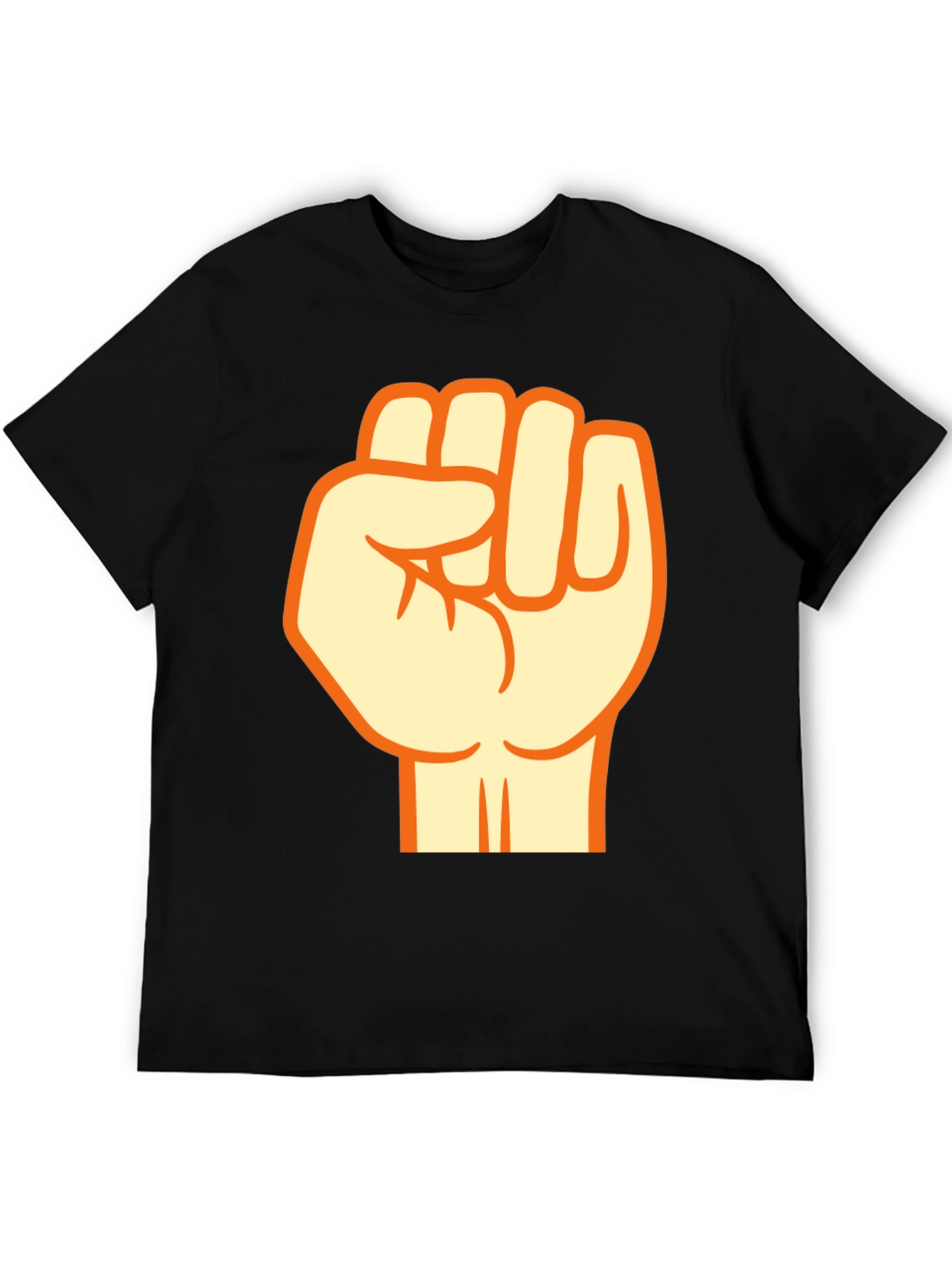 Fist Graphic Black T-Shirt - Empower Your Style