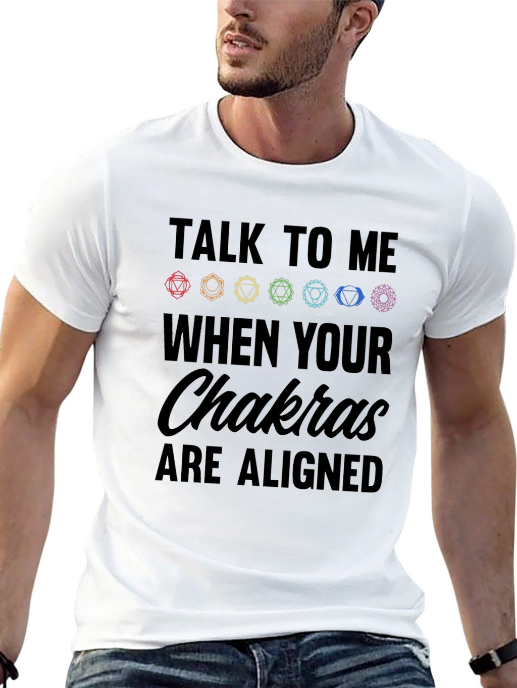 Chakra Alignment T-Shirt - Meditate in Style!