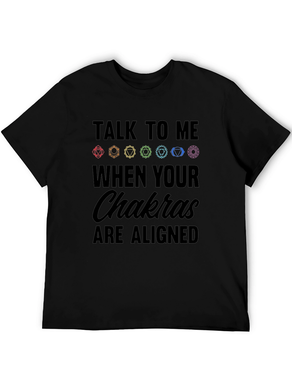 Chakra Alignment T-Shirt - Meditate in Style!