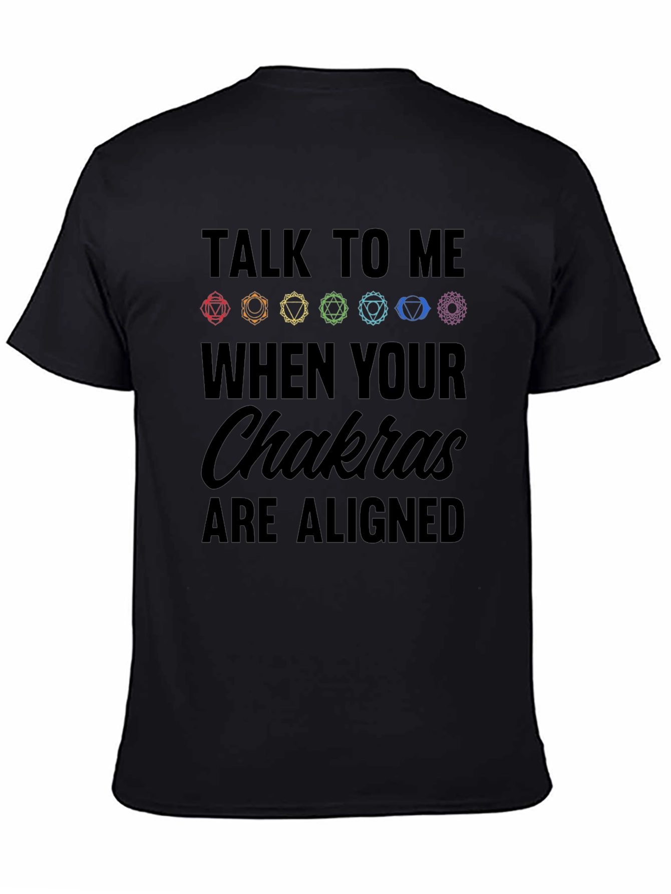 Chakra Alignment T-Shirt - Meditate in Style!
