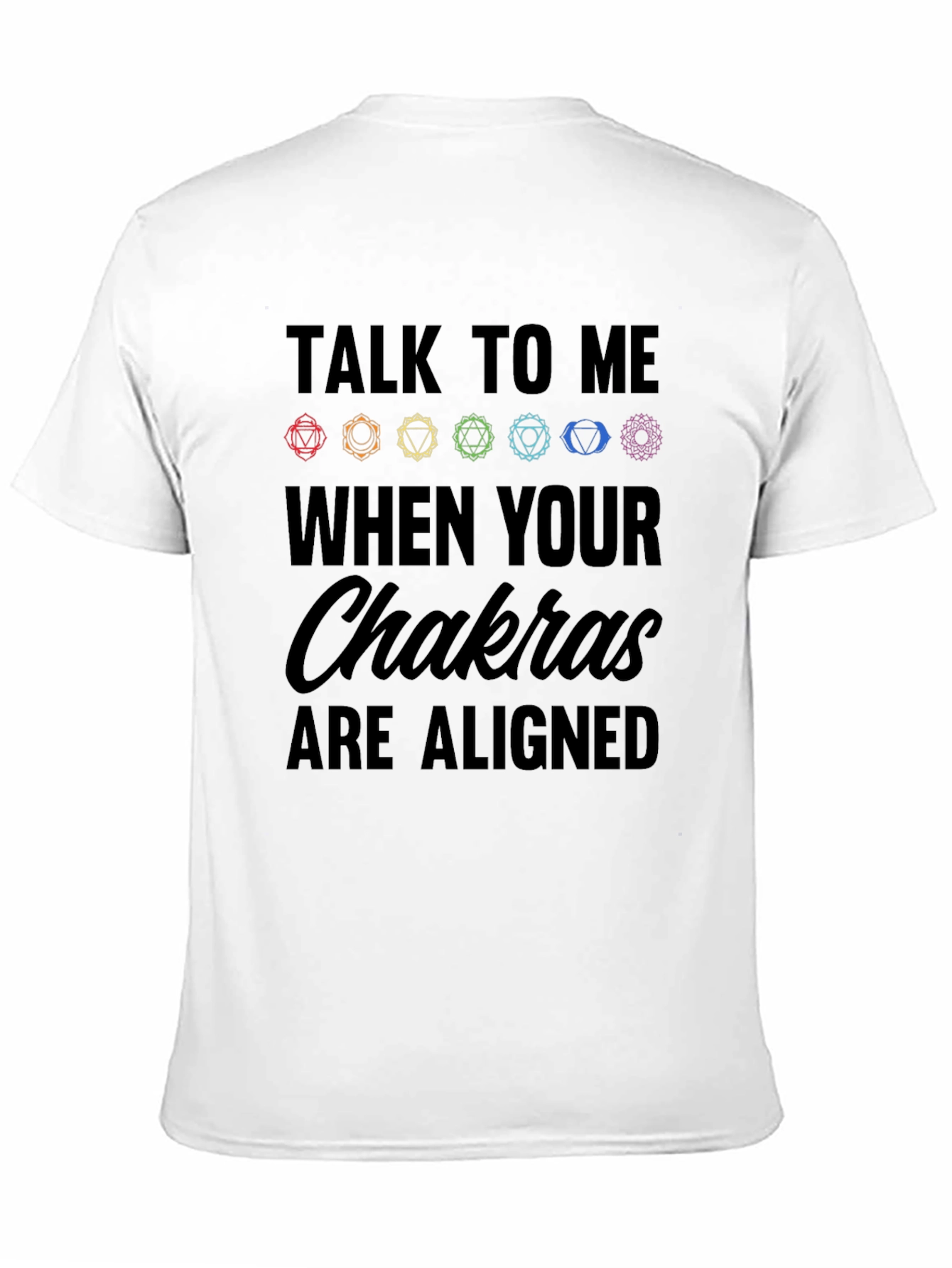 Chakra Alignment T-Shirt - Meditate in Style!