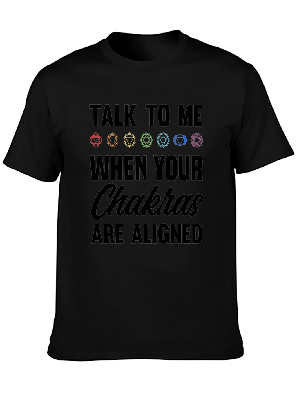 Chakra Alignment T-Shirt - Meditate in Style!