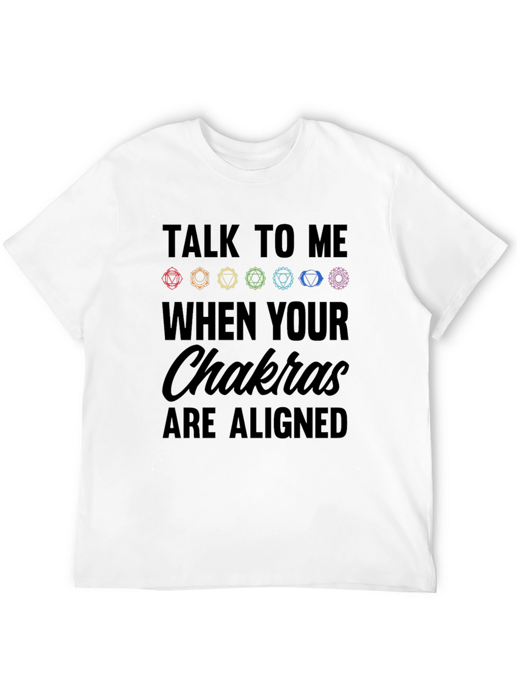 Chakra Alignment T-Shirt - Meditate in Style!