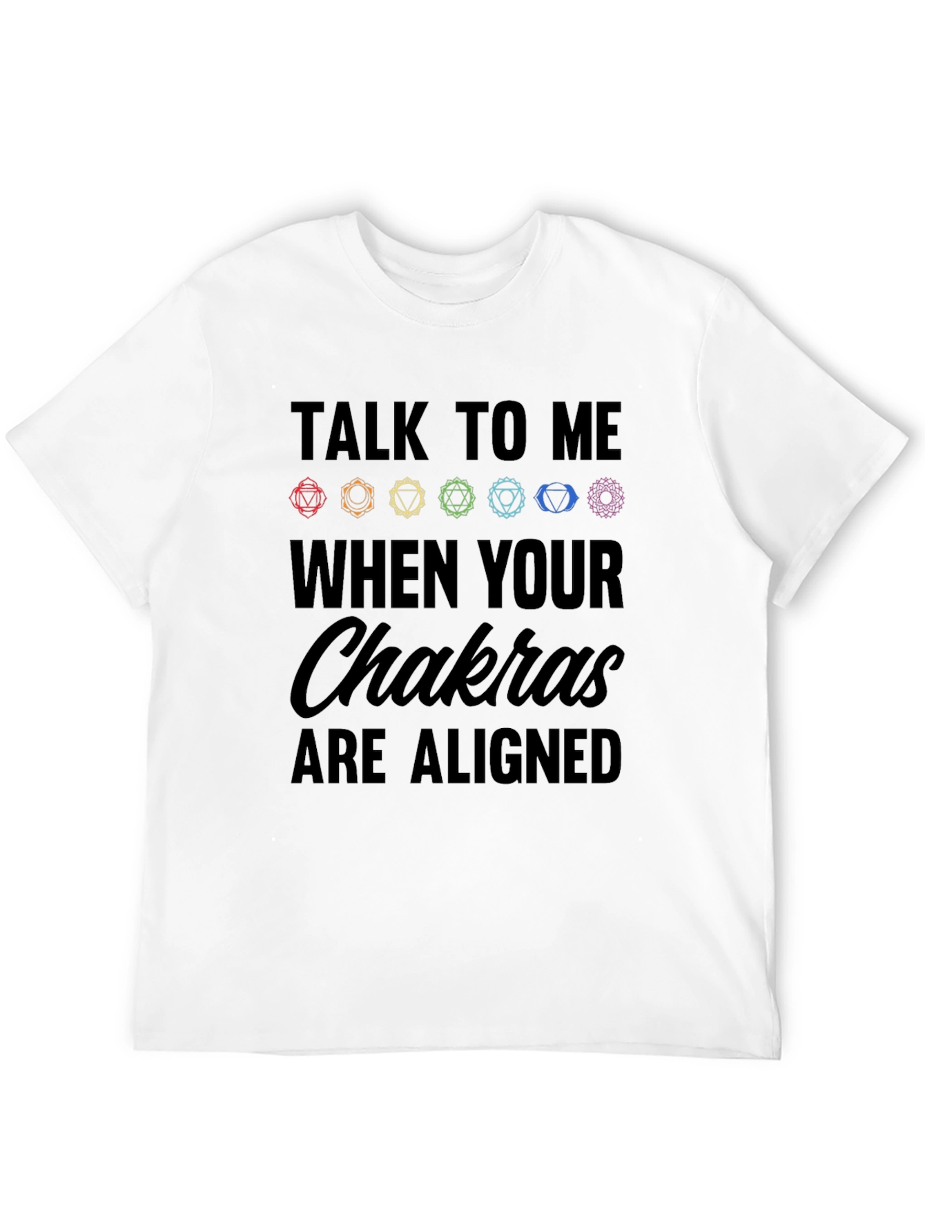 Chakra Alignment T-Shirt - Meditate in Style!