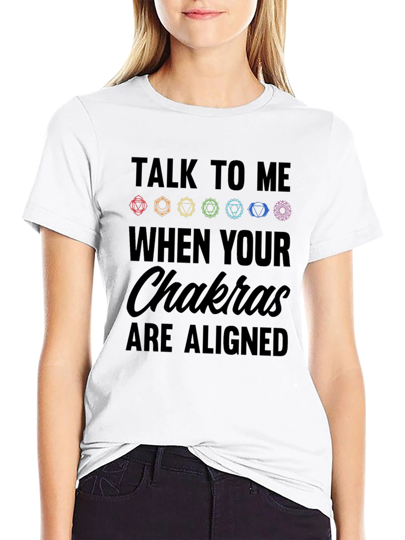 Chakra Alignment T-Shirt - Meditate in Style!