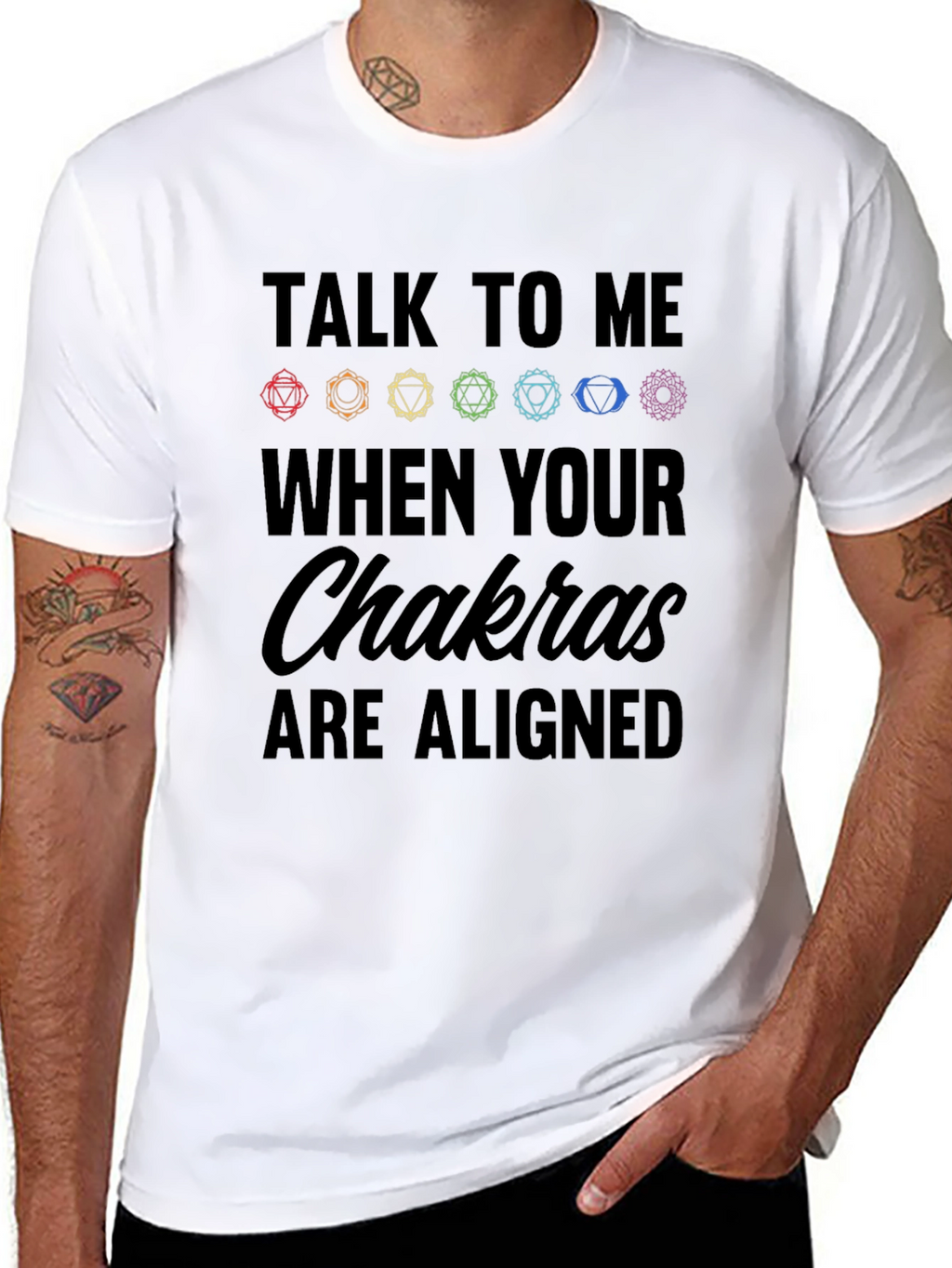 Chakra Alignment T-Shirt - Meditate in Style!