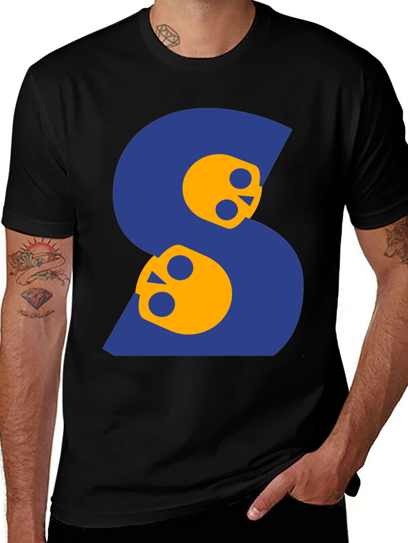 Skull S Graphic Tee - Bold & Unique Design