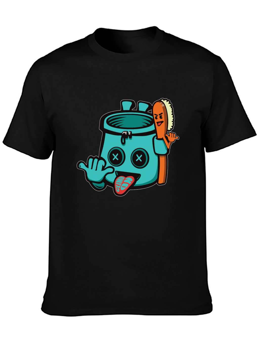 Funny Climbing Chalk Bag T-Shirt